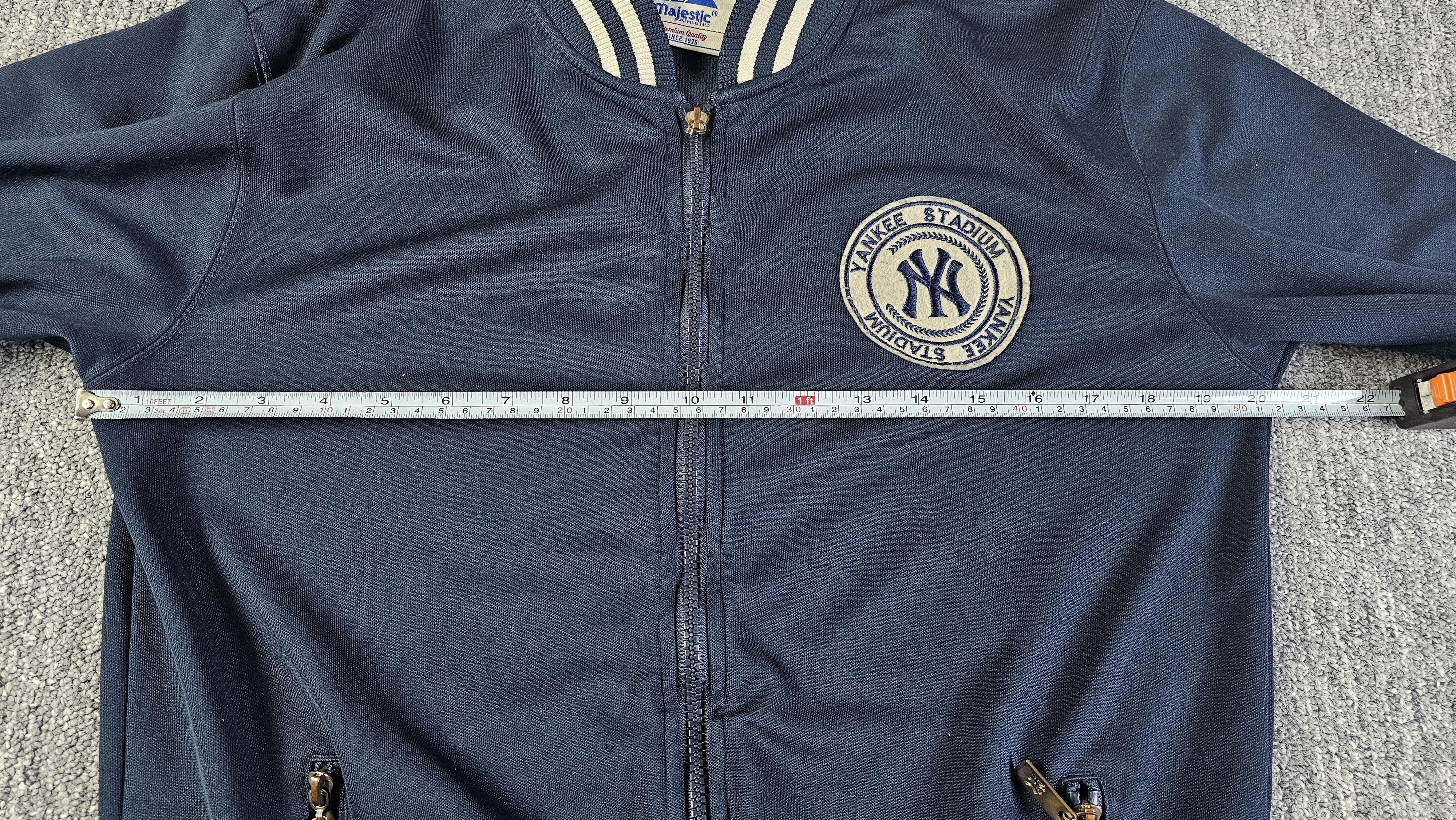 Majestic Vintage Majestic NY Yankees Yankee Stadium Track Jacket Navy Size US S / EU 44-46 / 1 - 10 Thumbnail
