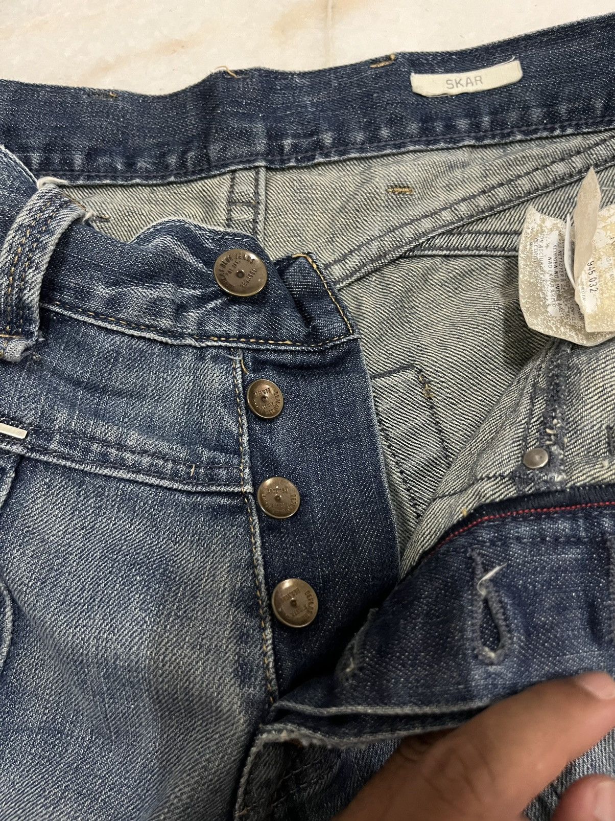 Replay REPLAY JEANS DISTRESSED Size US 33 - 7 Thumbnail