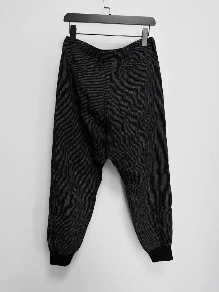 Greg Lauren Sz 1 Greg Lauren Stripes Linen Sweatpants-2505 Size US 30 / EU 46 - 3 Thumbnail