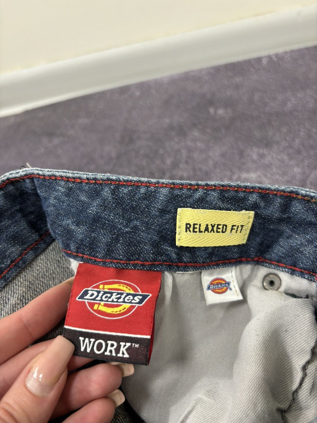 Dickies Vintage Dickies Work Blue Denim American Hype Jeans Size US 30 / EU 46 - 16 Thumbnail