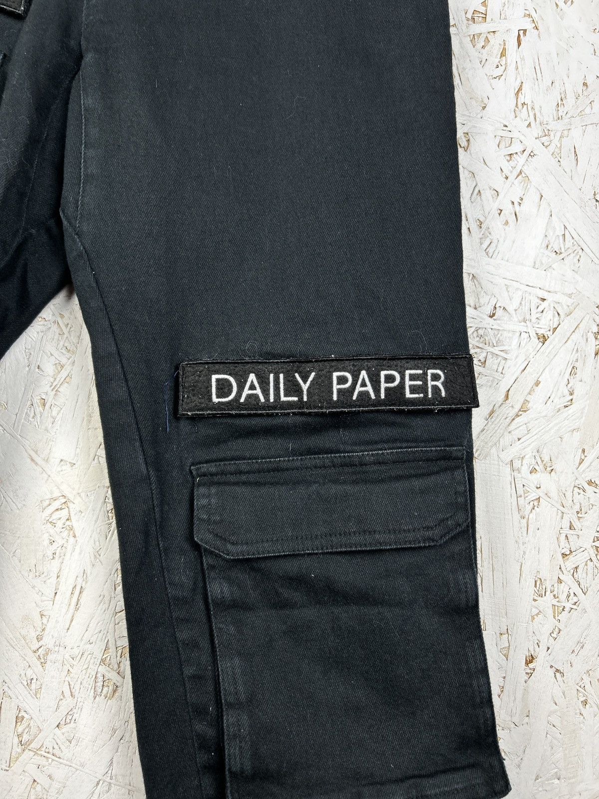 Daily Paper Daily Paper Cargo Multipocket Patched Denim Jeans Pants S Size US 28 / EU 44 - 3 Thumbnail