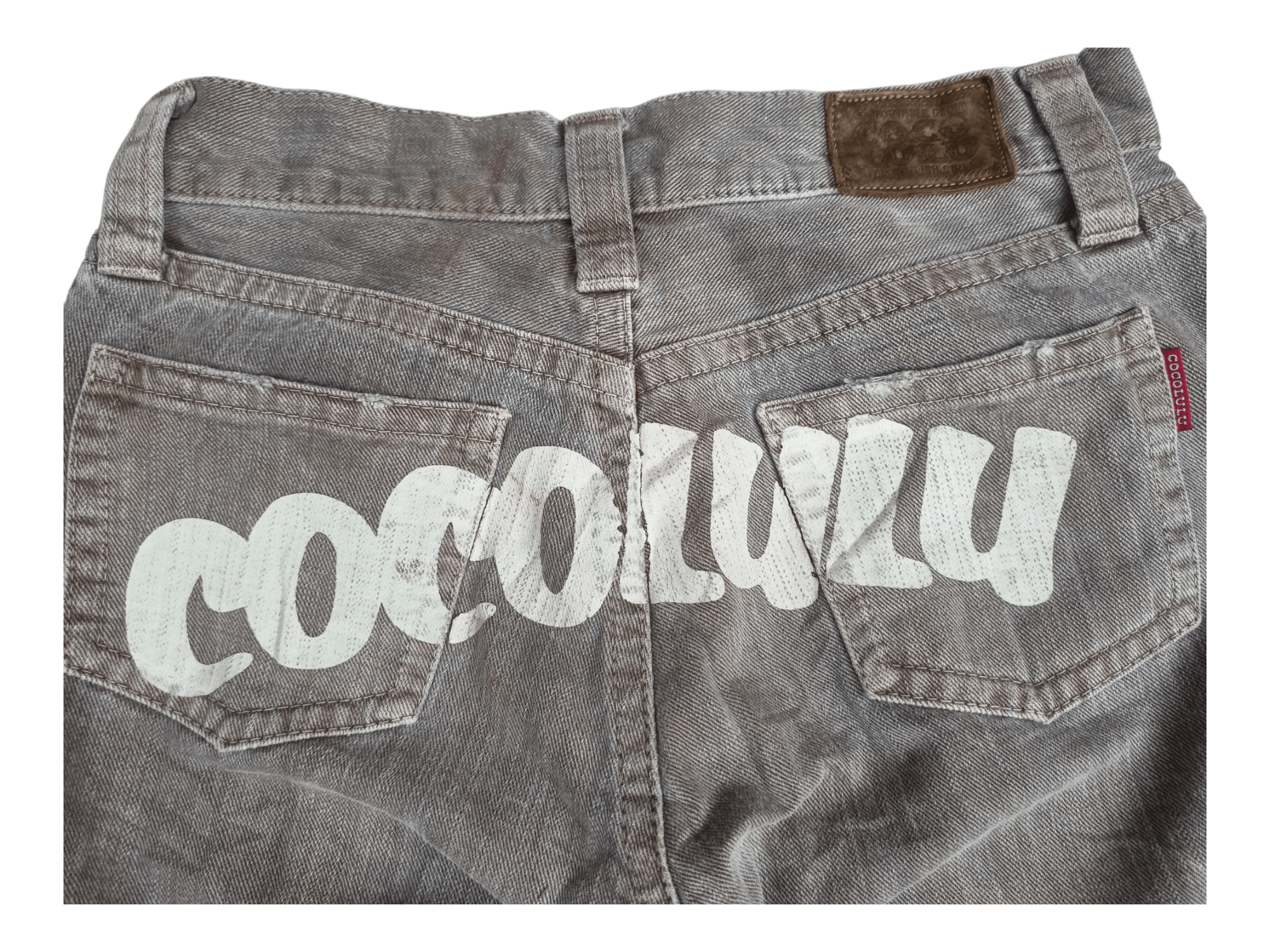 Japanese Brand CO&LU DaiCock Made In Japan Faded Jeans Size US 26 / EU 42 - 13 Thumbnail