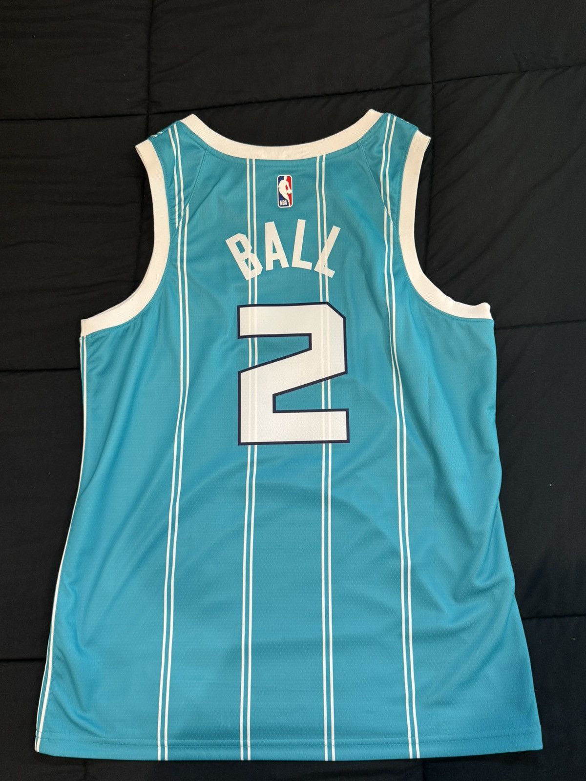 Nike LaMelo Ball Charlotte Hornets Jordan Jersey (Men’s L) Size US L / EU 52-54 / 3 - 4 Thumbnail