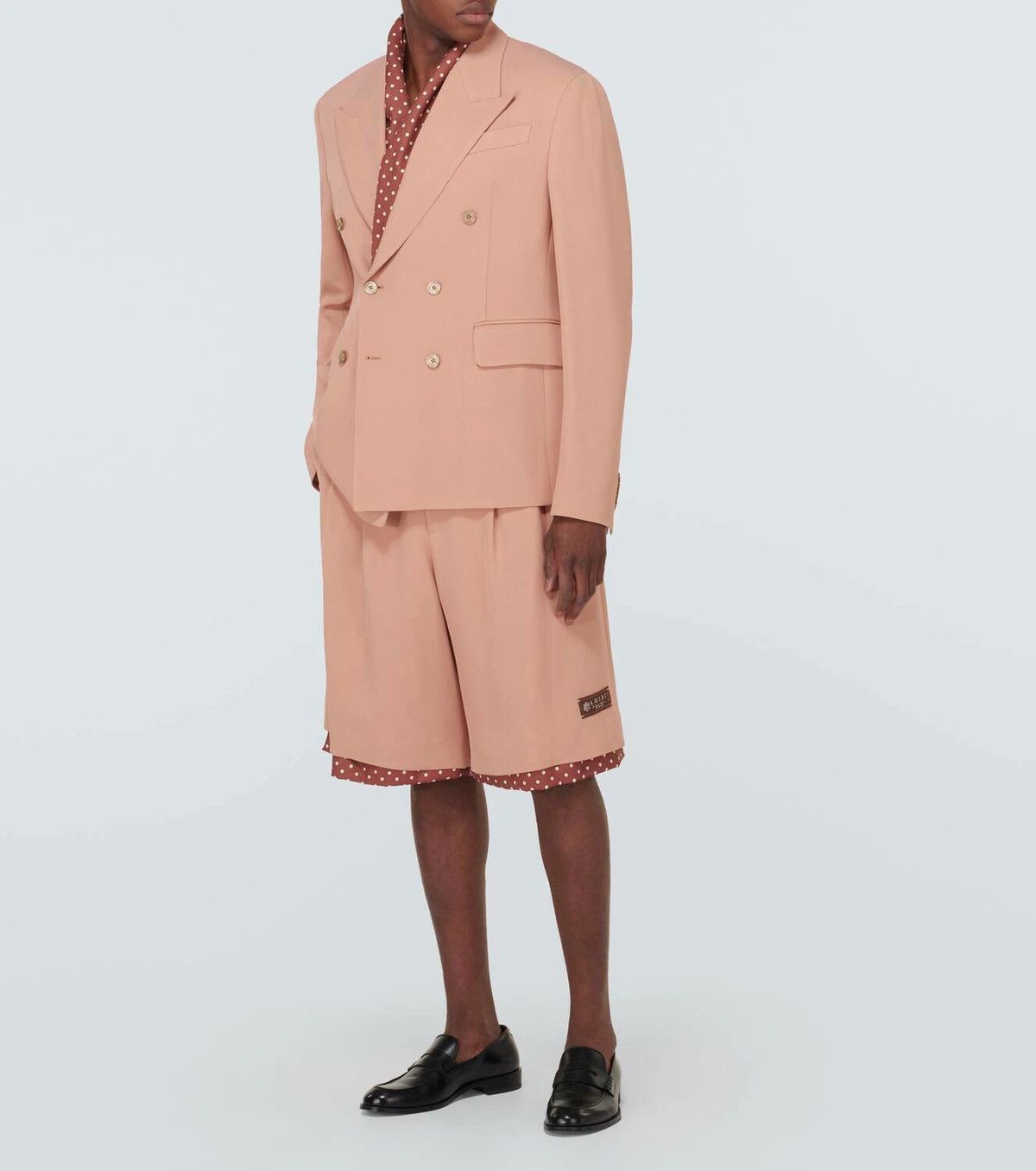 Amiri o1y0525 Blazer in Salmon Pink Size US M / EU 48-50 / 2 - 2 Thumbnail