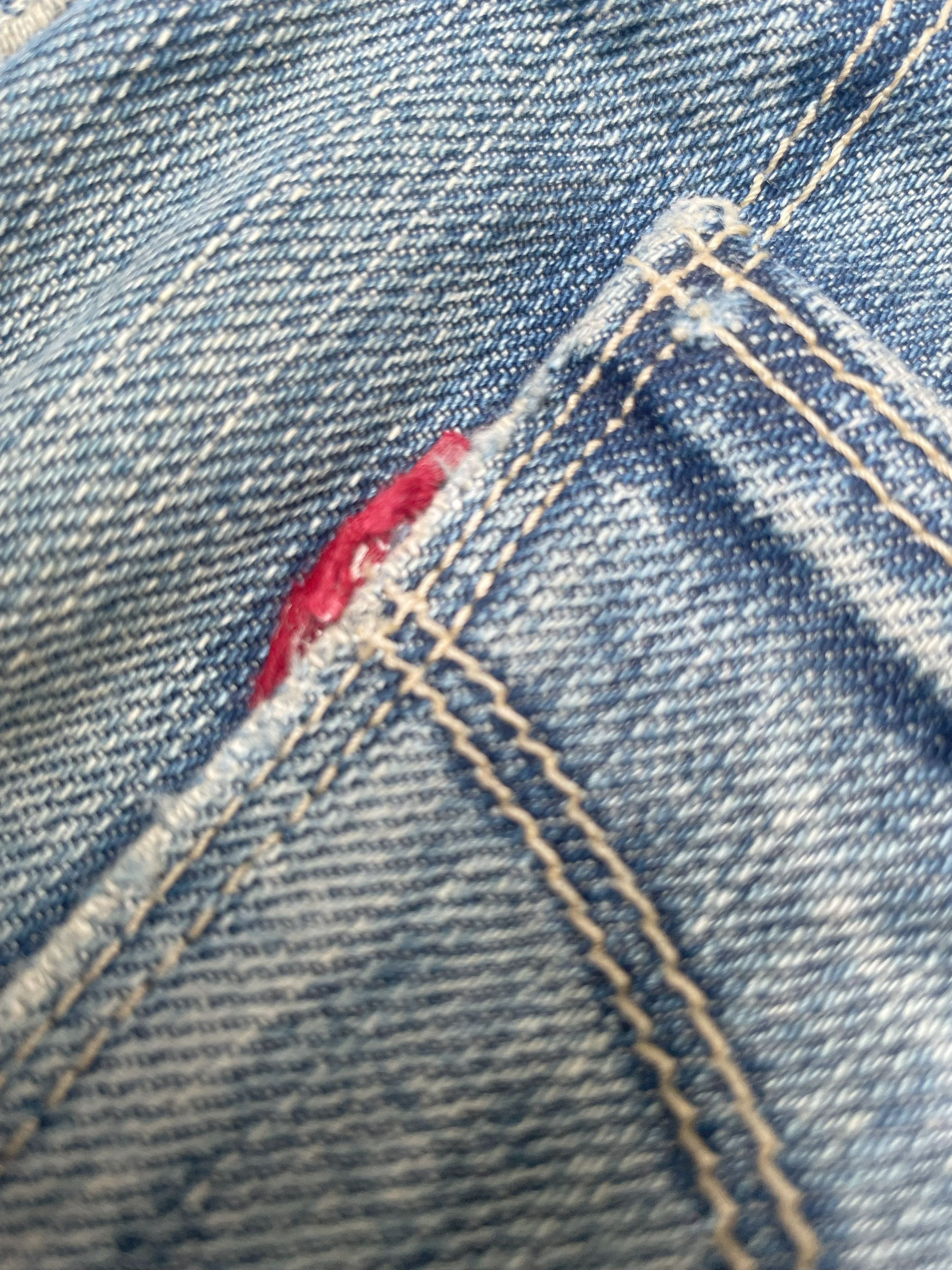 Levi's Vintage Levis Engineered Distresed Denim Size US 33 - 14 Thumbnail