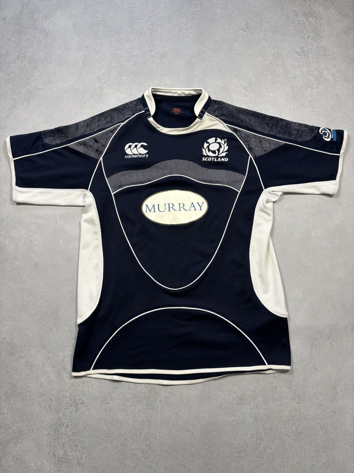 Canterbury of New Zealand Vintage Scotland Rugby Shirt 2007 Jersey Canterbury Murray Size US L / EU 52-54 / 3 - 1 Thumbnail