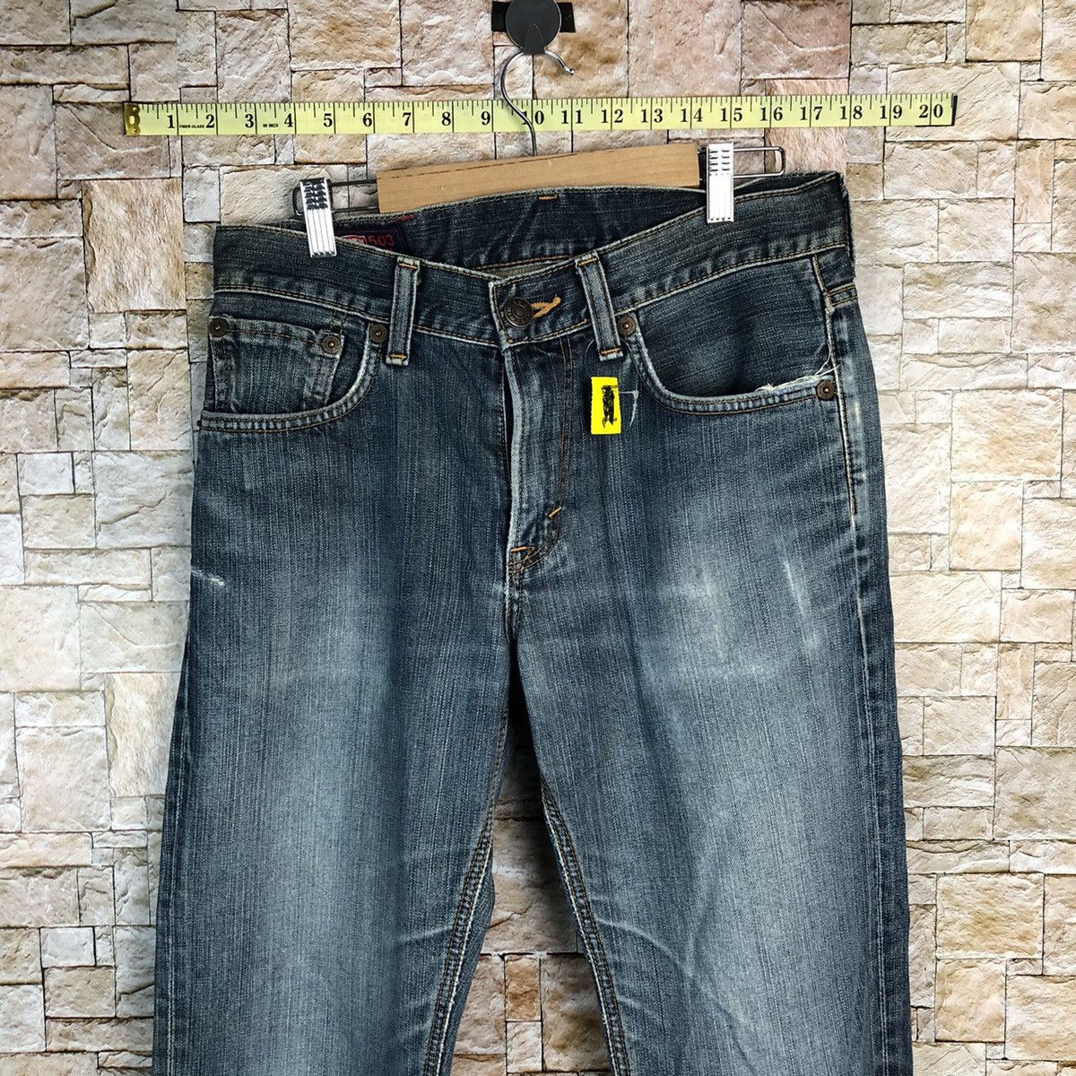 Edwin 503 Edwin Premium vintage faded Blue Denim Pants #7599 Size US 30 / EU 46 - 7 Thumbnail