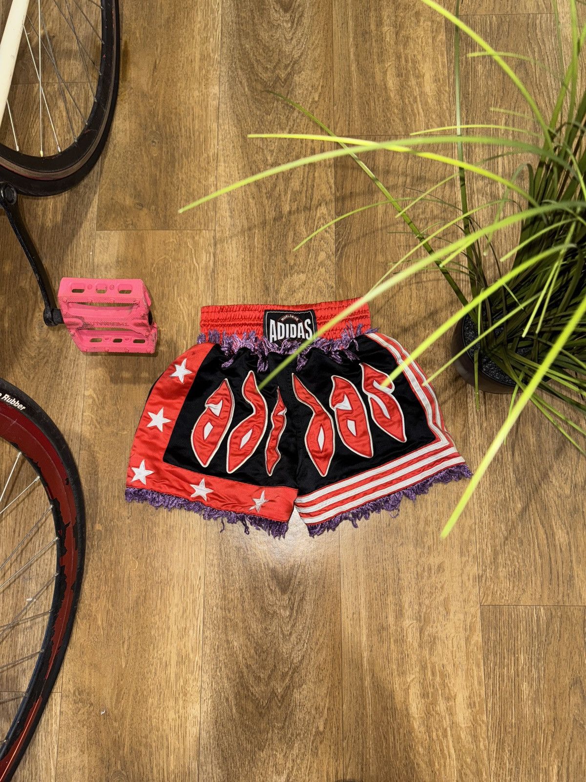 Adidas × Jeremy Scott ADIDAS x JEREMY SCOTT BOXING SHORTS Size US 28 / EU 44 - 1 Thumbnail