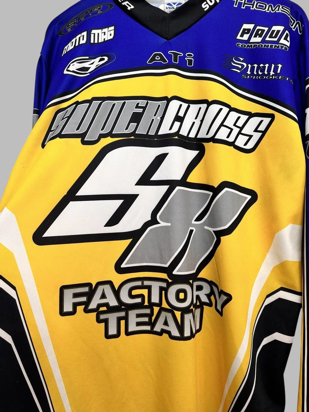 Fox Racing Vintage Voler USA Toyota Motocross Supercross Jersey XL Size US XL / EU 56 / 4 - 6 Thumbnail