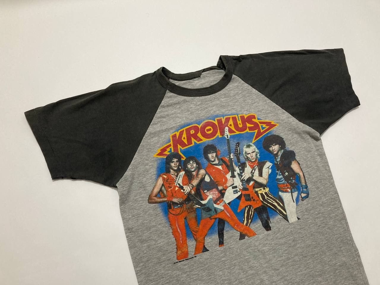 Band Tees Vintage KROKUS LIVE IN EUROPE 85 rare t shirt Size US M / EU 48-50 / 2 - 2 Thumbnail