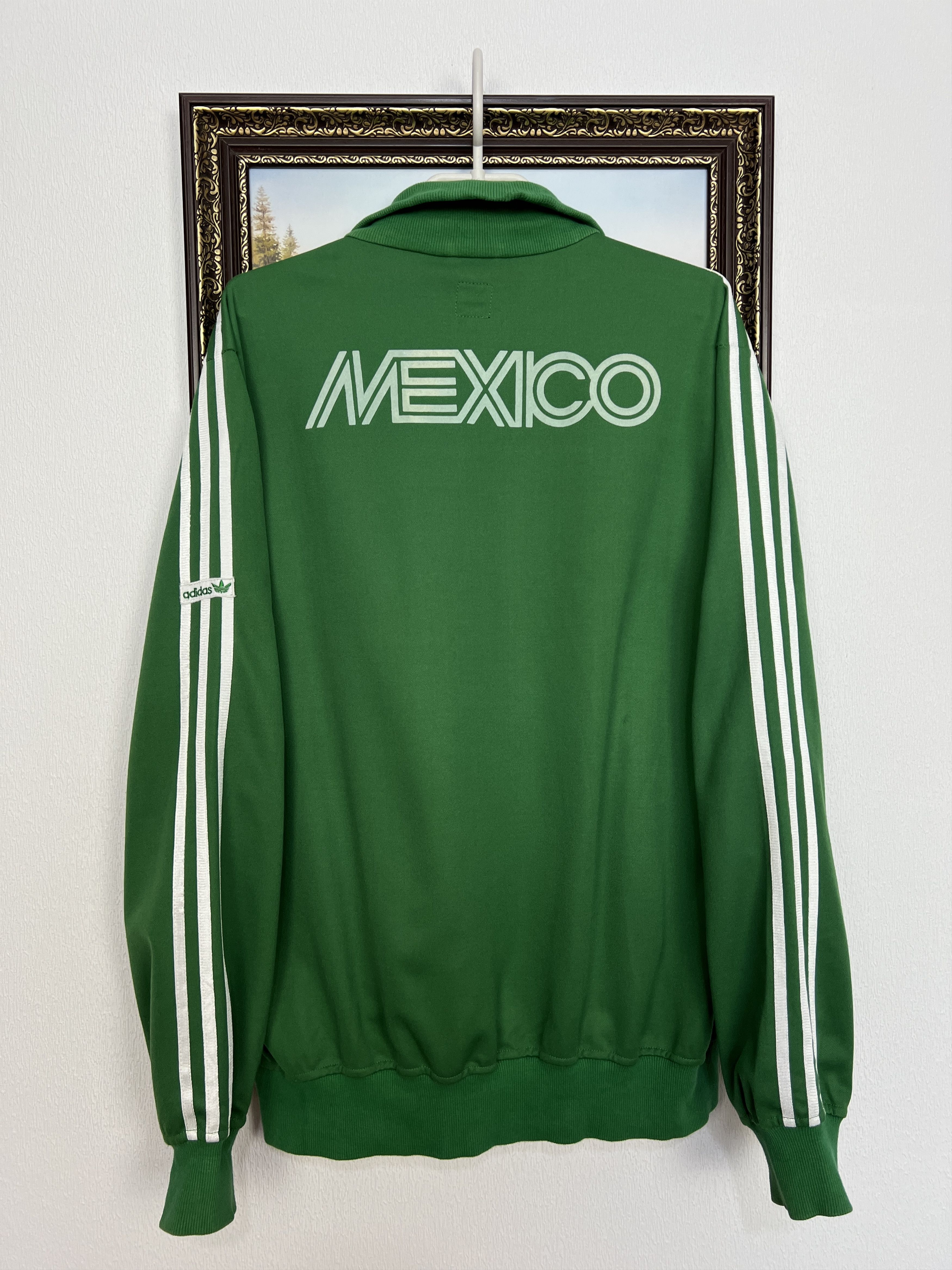 Adidas Originals Mexico World Cup Football Jacket Soccer Track Top Size US XL / EU 56 / 4 - 10 Thumbnail