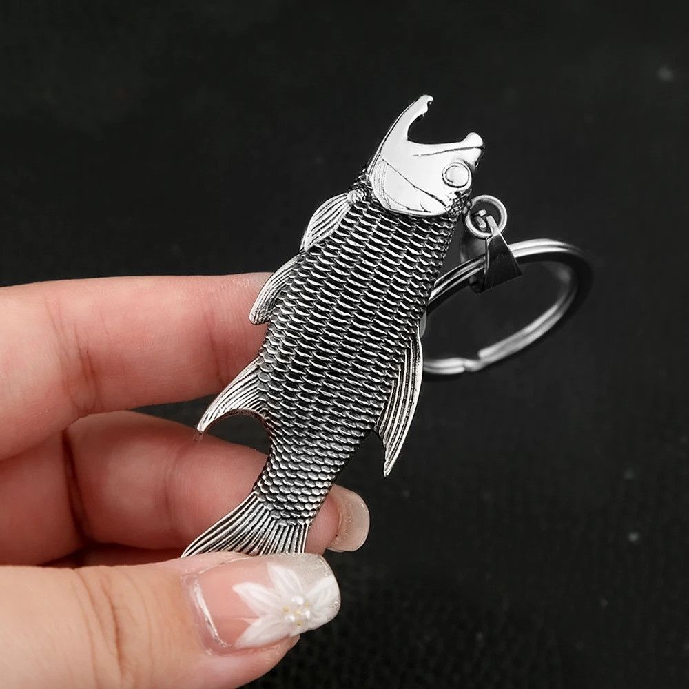 Other Fish Keychain Stainless Steel Size ONE SIZE - 2 Thumbnail