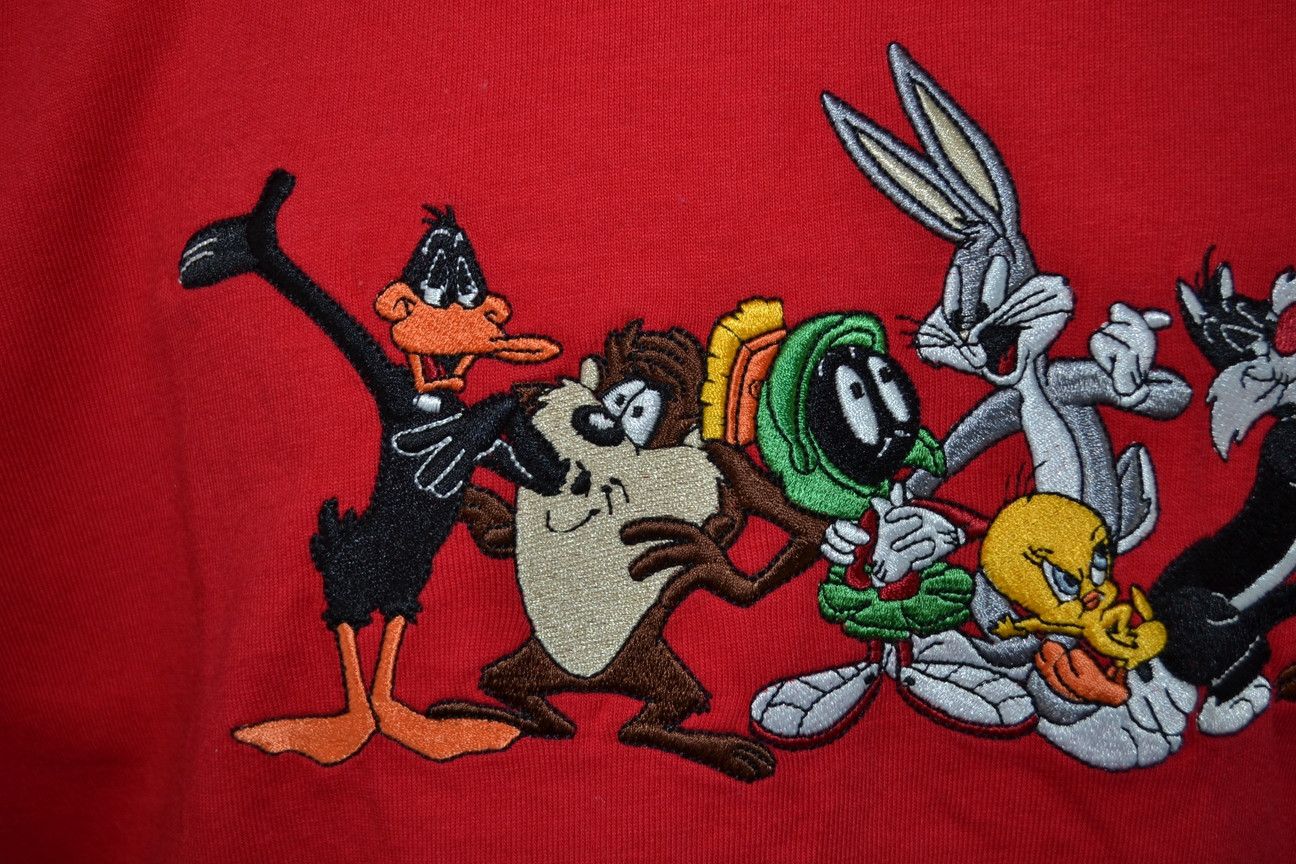 Cartoon Network × Vintage × Warner Bros Vintage 1998 Looney Tunes Warner Bros Embroidered tee L Size US L / EU 52-54 / 3 - 5 Thumbnail