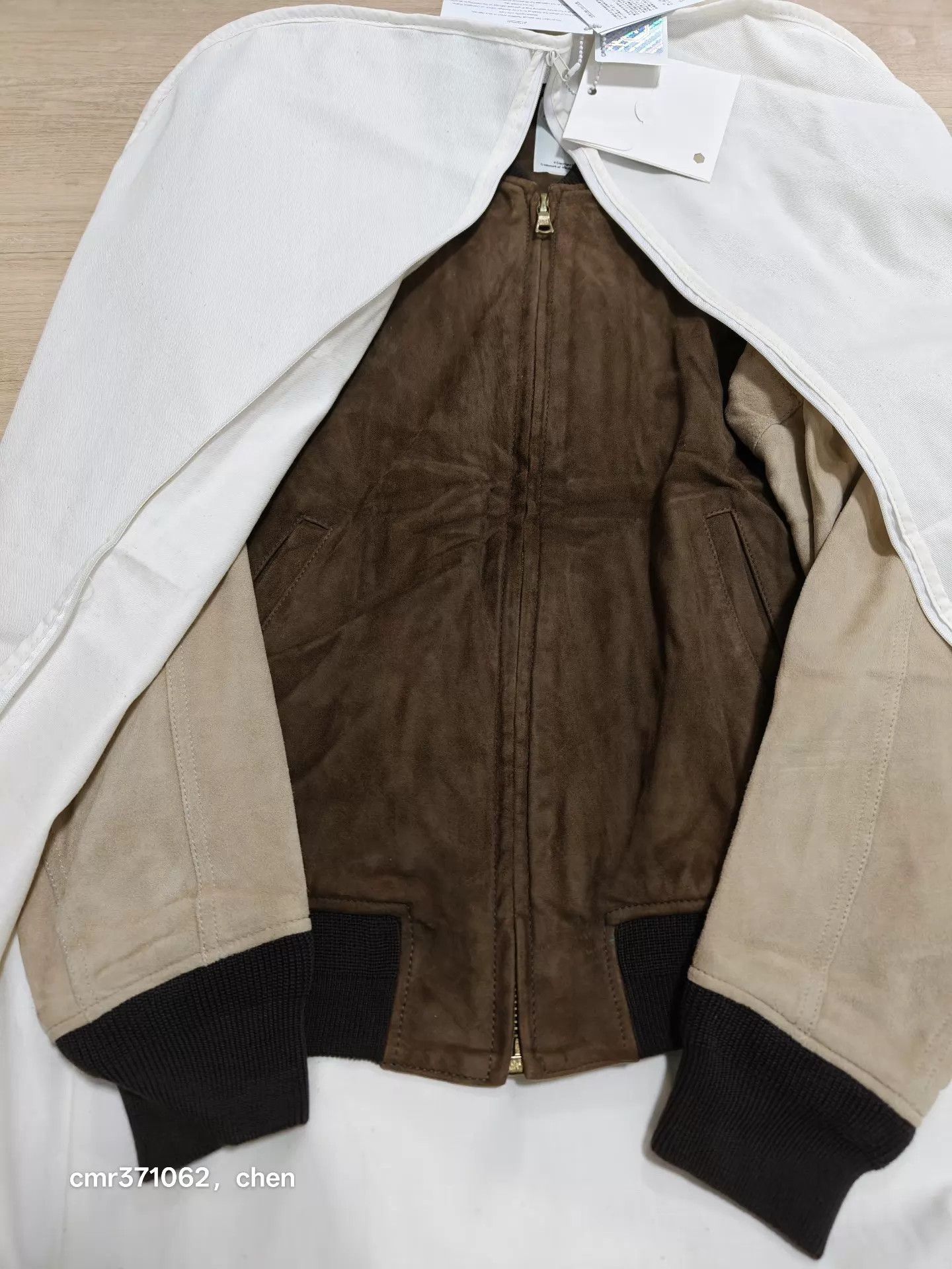 Visvim VISVIM 13SS VARSITY JKT Olive 1 SUEDE IT colorblocked Size US S / EU 44-46 / 1 - 9 Thumbnail