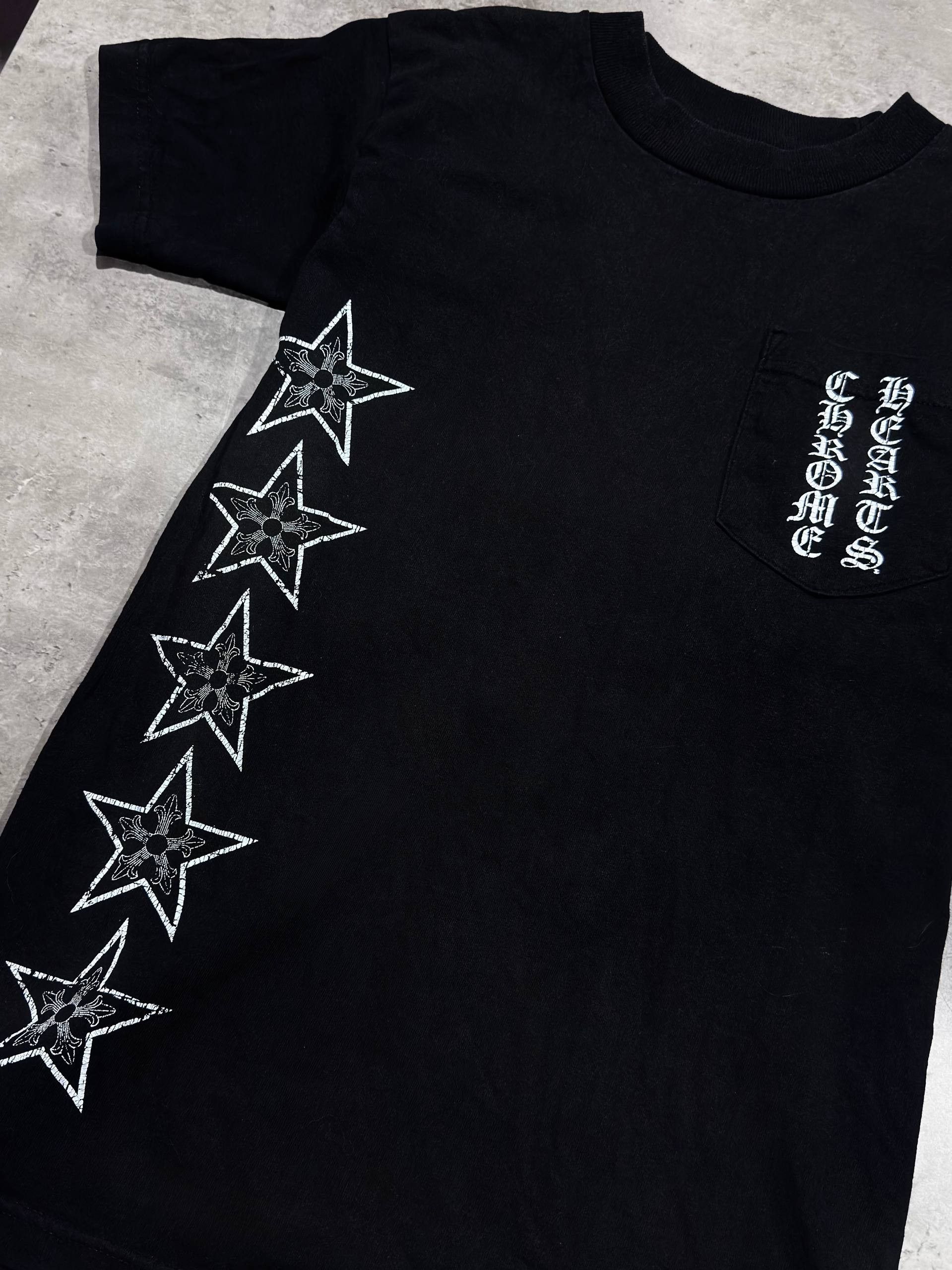 Chrome Hearts chrome hearts T bar with stars t shirt Size US S / EU 44-46 / 1 - 2 Thumbnail