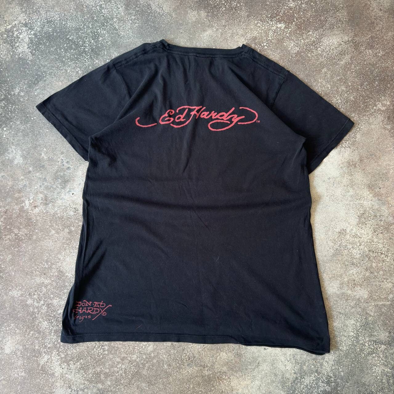 Ed Hardy × Vintage Ed Hardy by Christian Audigier Y2K Big Logo T-Shirt Size US M / EU 48-50 / 2 - 5 Thumbnail