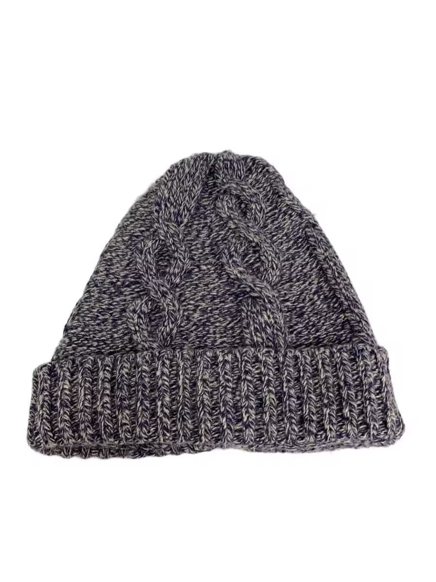 Maison Margiela Cable Knit Wool Beanie Size ONE SIZE - 1 Thumbnail