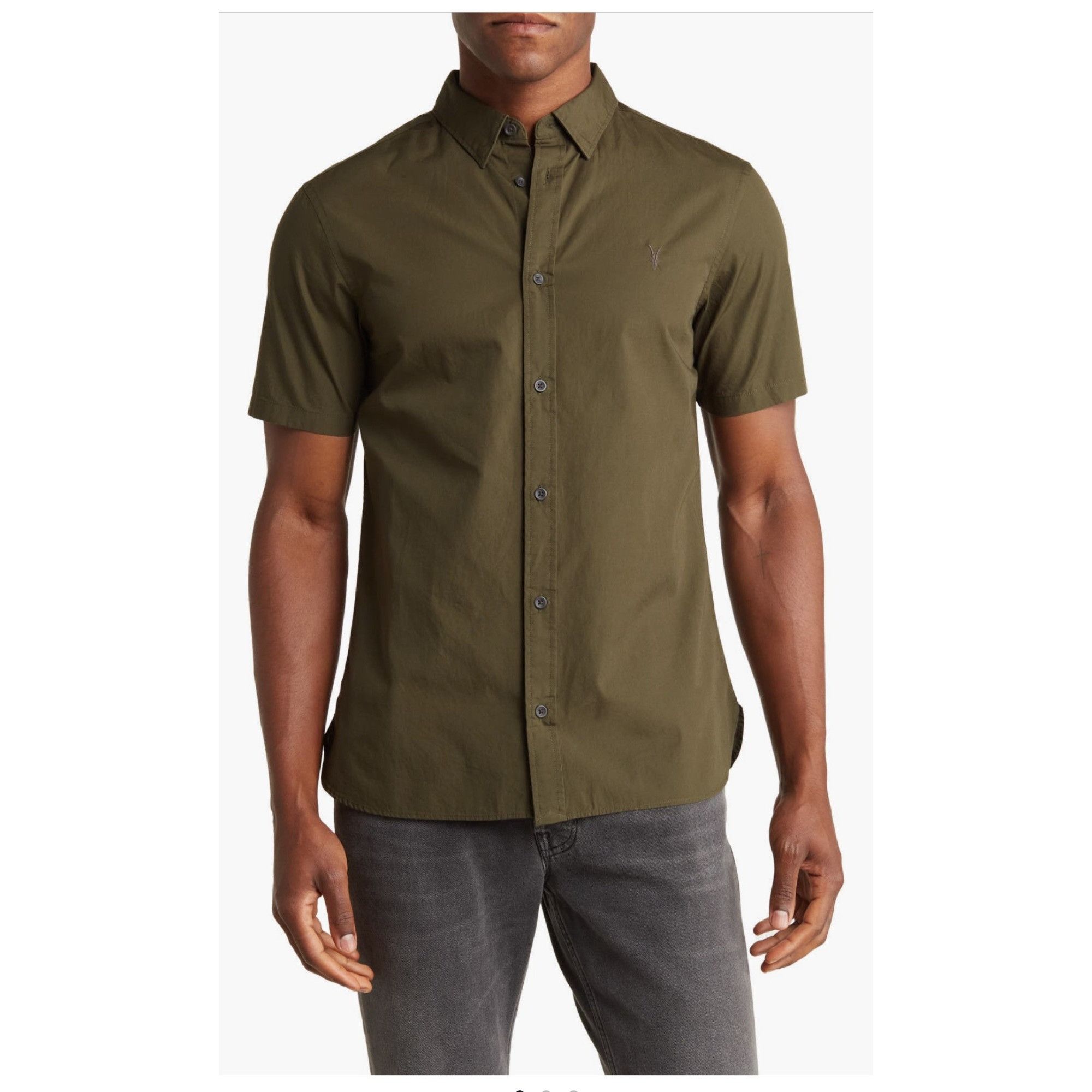 Allsaints Allsaints Riviera Short Sleeve Button Up - Size XXL Size US XXL / EU 58 / 5 - 1 Thumbnail