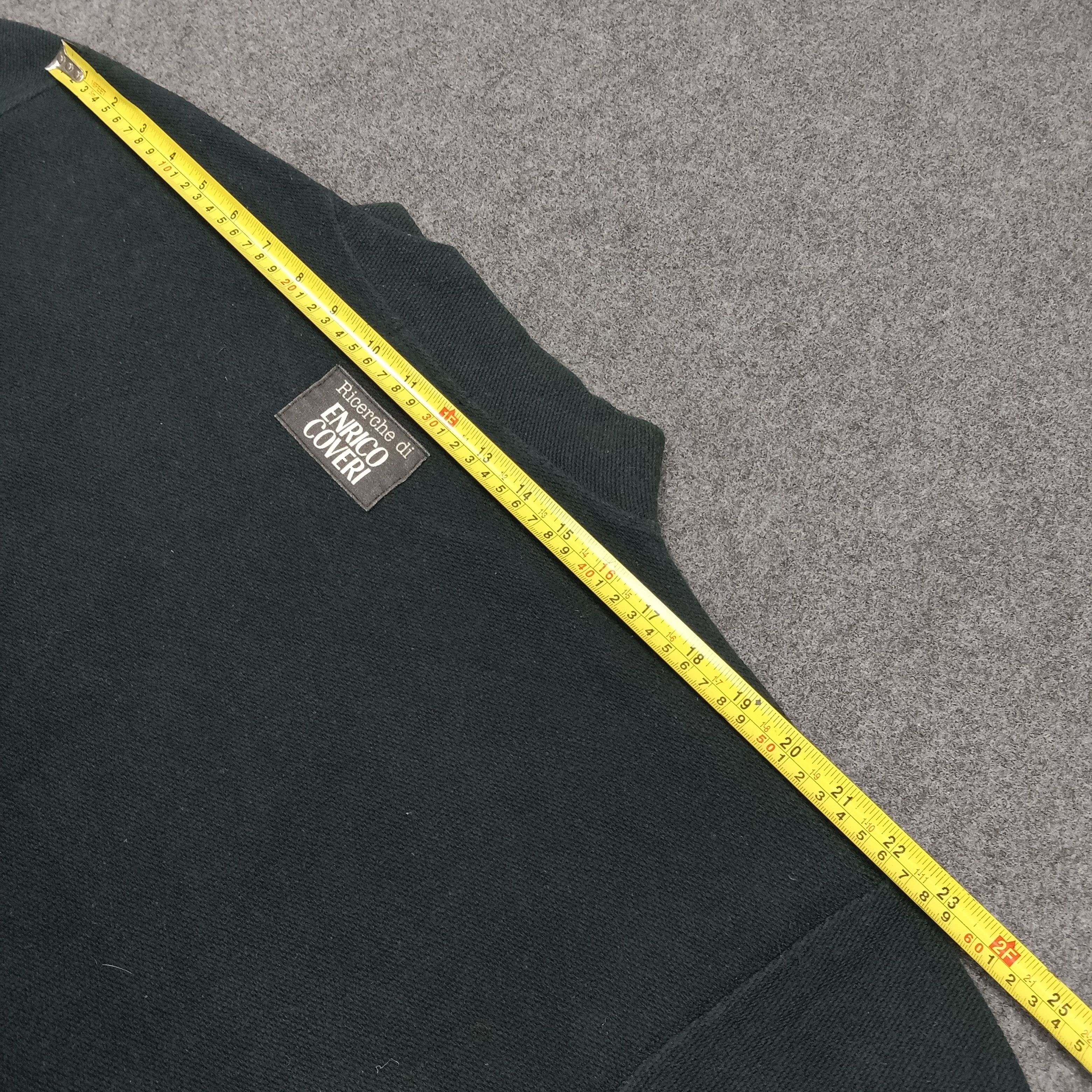 Enrico Coveri Ricerche di Enrico Coveri Mock Neck Pullover C289N19 Size US L / EU 52-54 / 3 - 6 Thumbnail