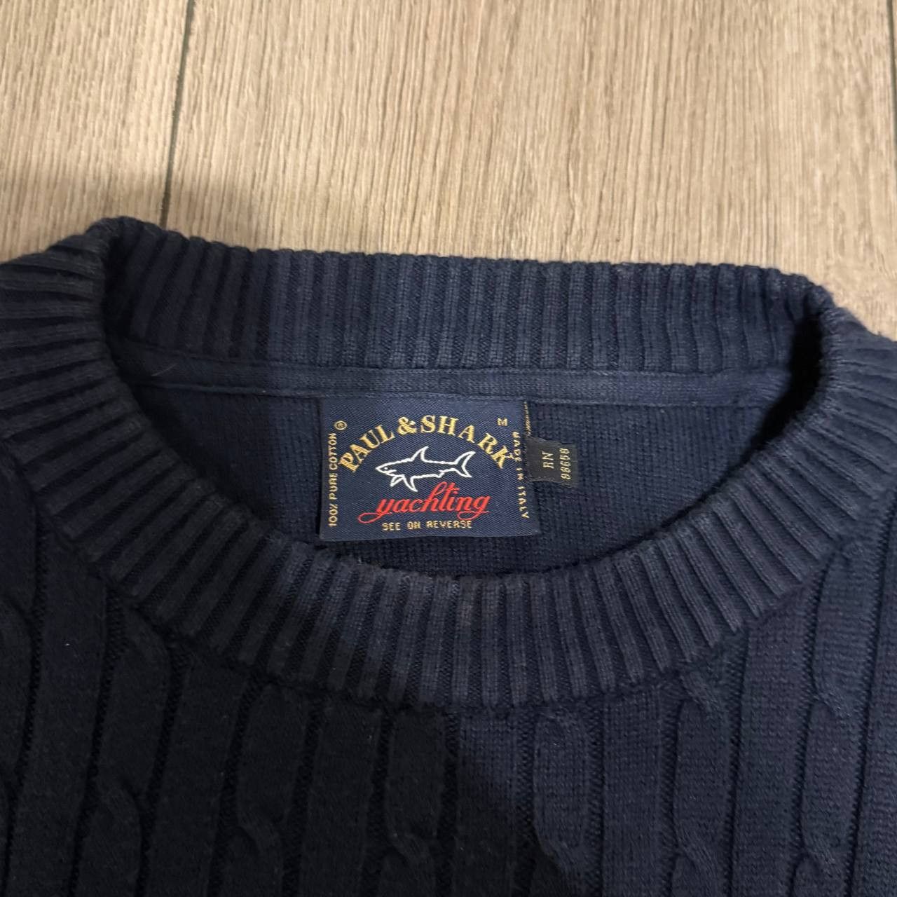 Paul & Shark paul shark yachting polo sweater knit mens Large Size US L / EU 52-54 / 3 - 4 Thumbnail