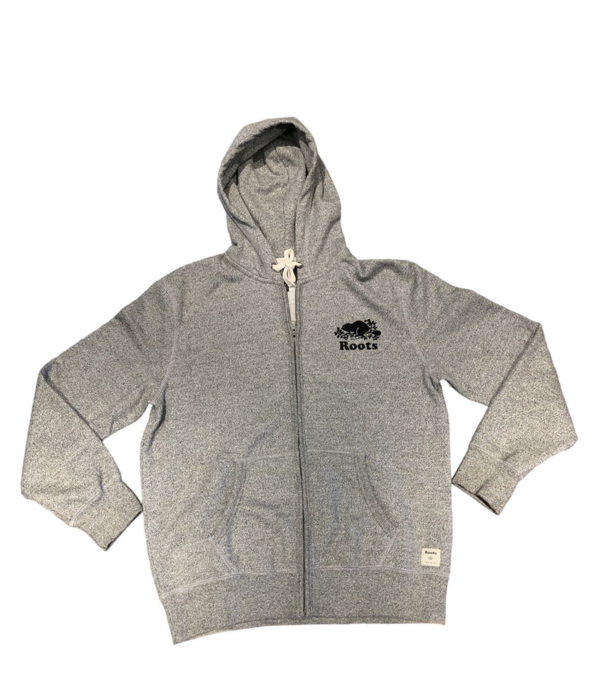 Roots salt and pepper zip up sales