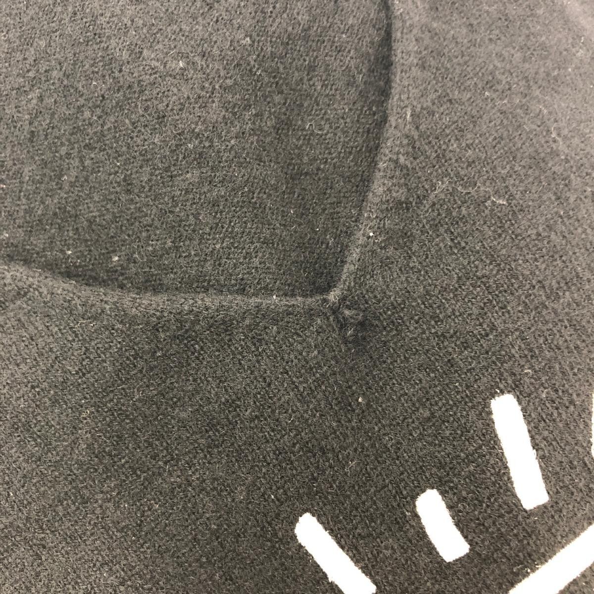 Comme des Garcons Sweatshirt wool Keith Haring hair long sleeve V-neck Black Size US M / EU 48-50 / 2 - 3 Thumbnail
