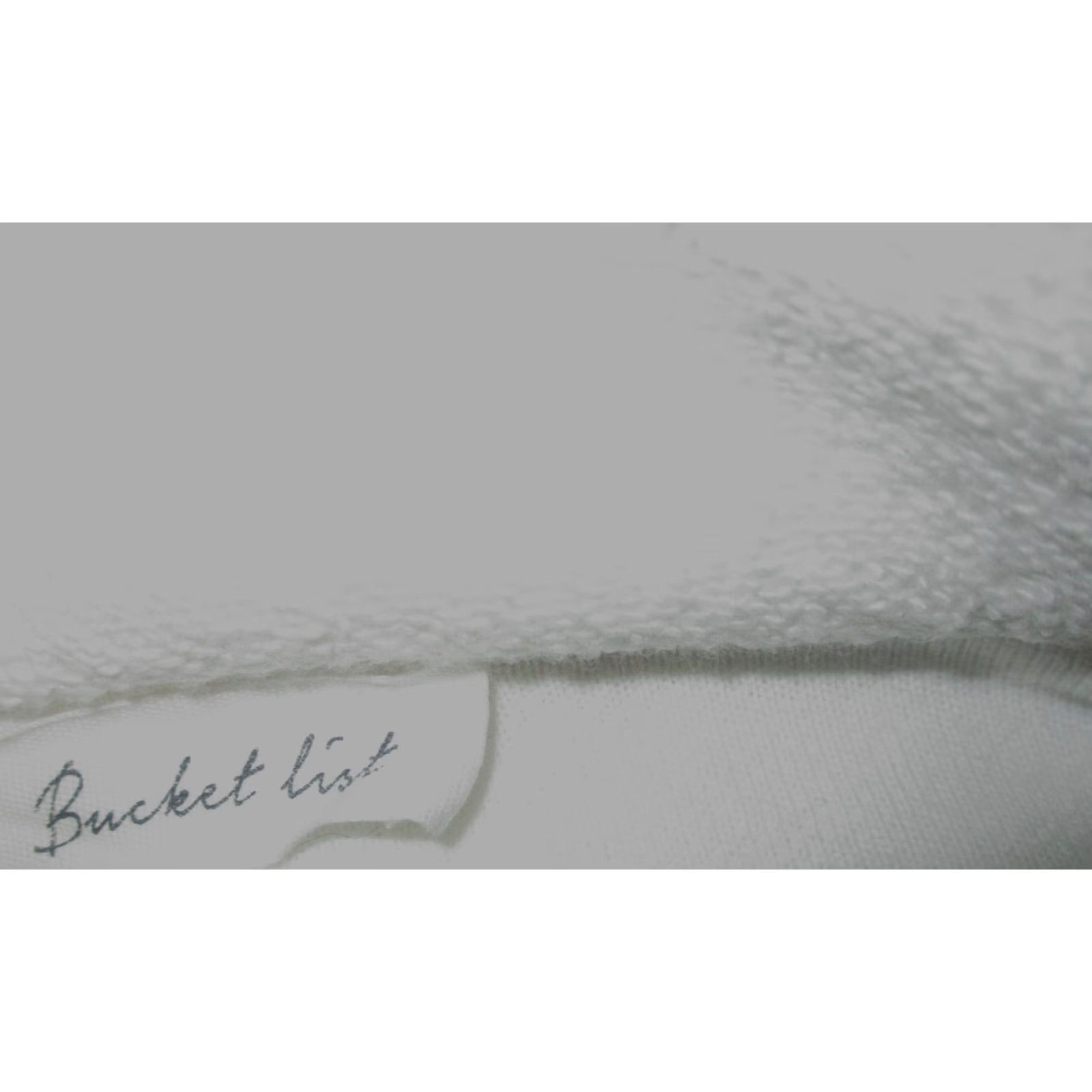 CLOT VINTAGE BUCKET LIST White Terry Cloth Oversized Jacket Women's Size S Size S / US 4 / IT 40 - 6 Thumbnail