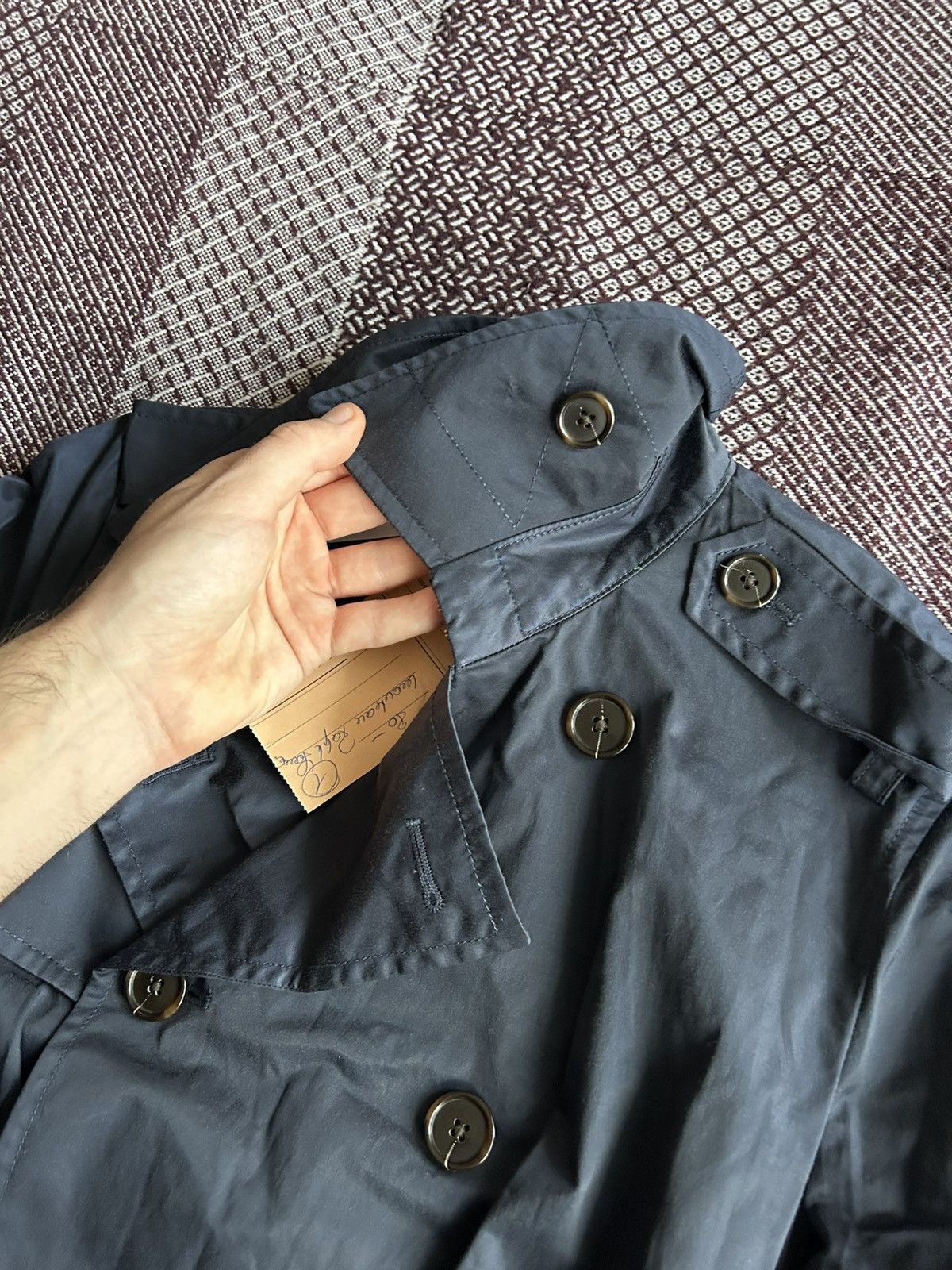 Polo Ralph Lauren Polo Ralph Lauren Long Trench Coat Vintage Japanese Vibe UK8 Size S / US 4 / IT 40 - 9 Thumbnail