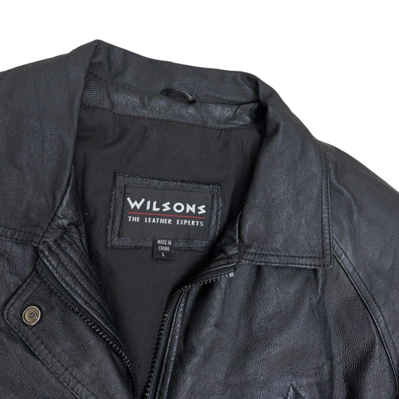 Wilsons Leather WILSONS LEATHER Vintage Retro Casual Jacket Coat Large Size L / US 10 / IT 46 - 4 Thumbnail