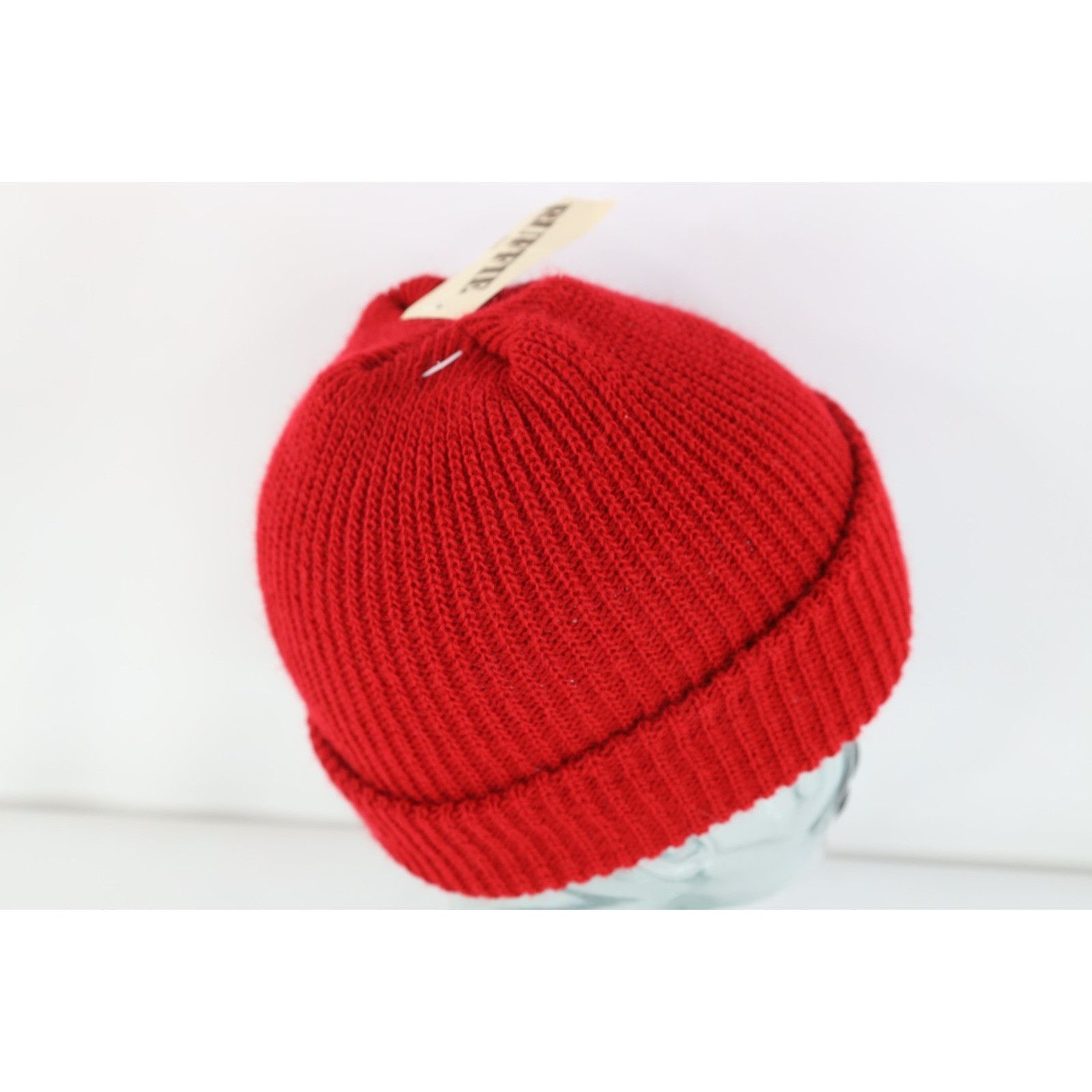 Vintage NOS Vintage 90s Streetwear Ribbed Knit Winter Beanie Hat Size ONE SIZE - 5 Thumbnail