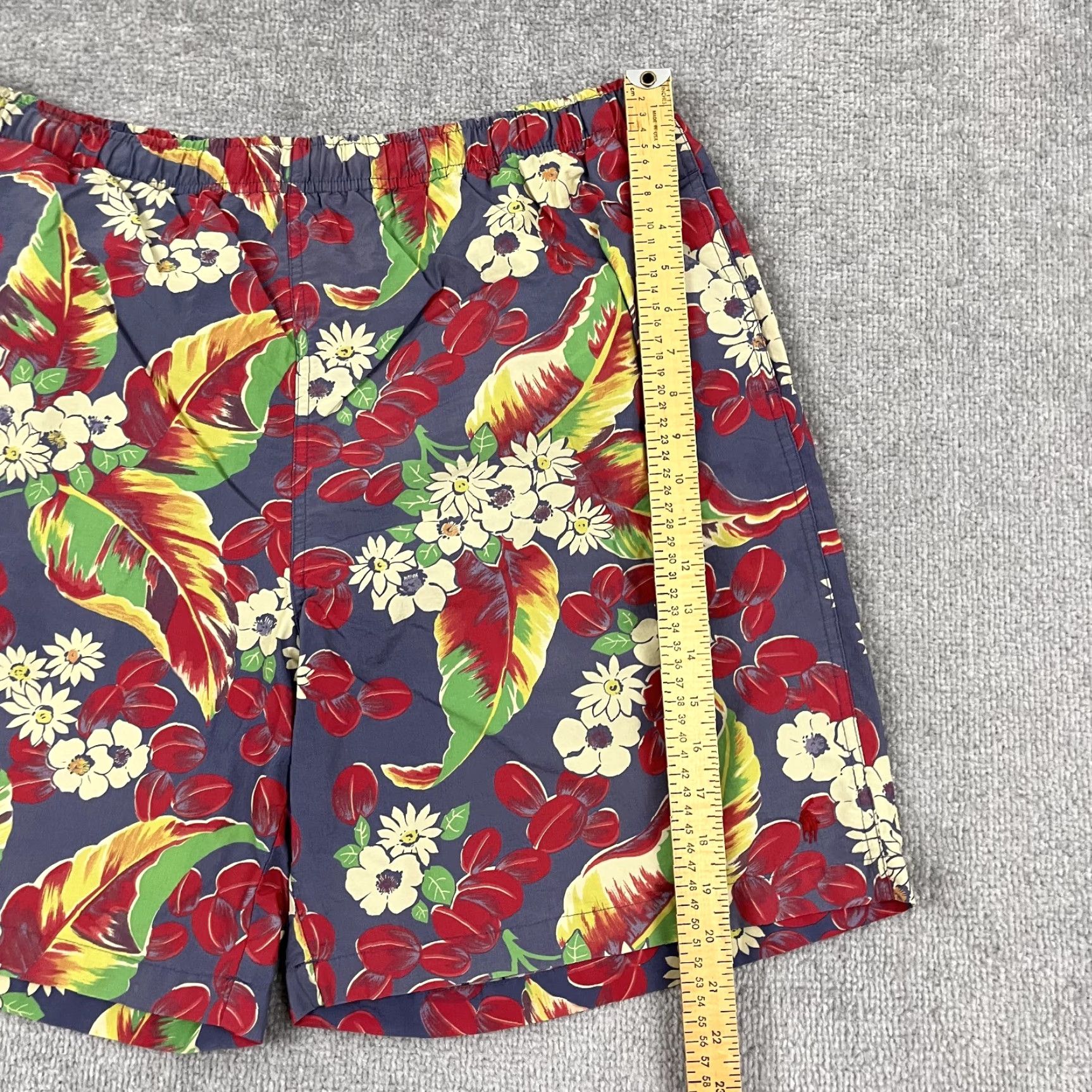 Polo Ralph Lauren Polo Ralph Lauren Polo Sport Swim Trunks Mens XL / 8" Lined Blue Floral Board Shorts Shirt?? Size US XL / EU 56 / 4 - 5 Thumbnail