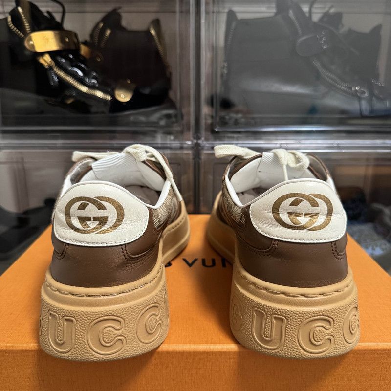 Gucci Gucci Chunky B Casual Sneakers in Brown - Size US 9 / EU 42 - 2 Thumbnail