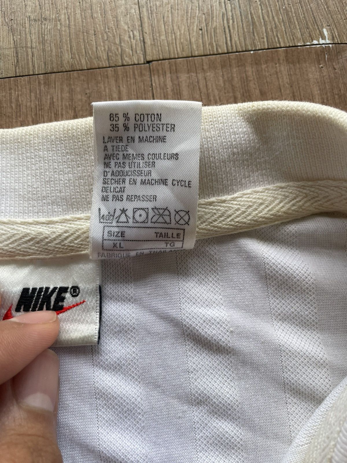 Nike × Vintage Vintage Nike polo shirt Size US XL / EU 56 / 4 - 5 Thumbnail