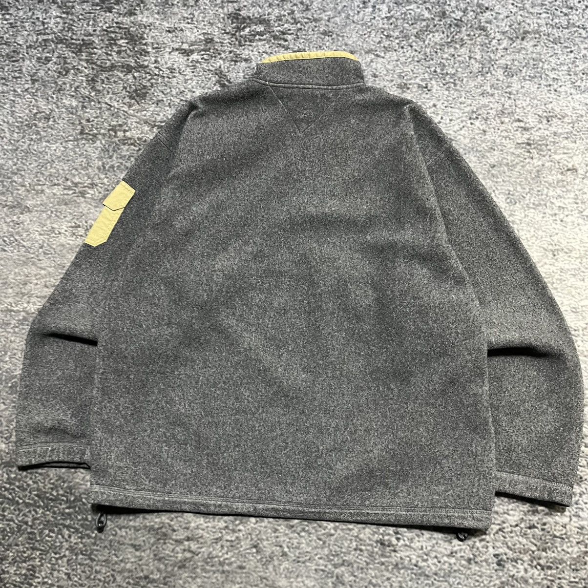 Tommy Hilfiger Vintage Tommy Hilfiger Skater Gray 1/4 Zip Fleece Sweater Size US XL / EU 56 / 4 - 9 Thumbnail