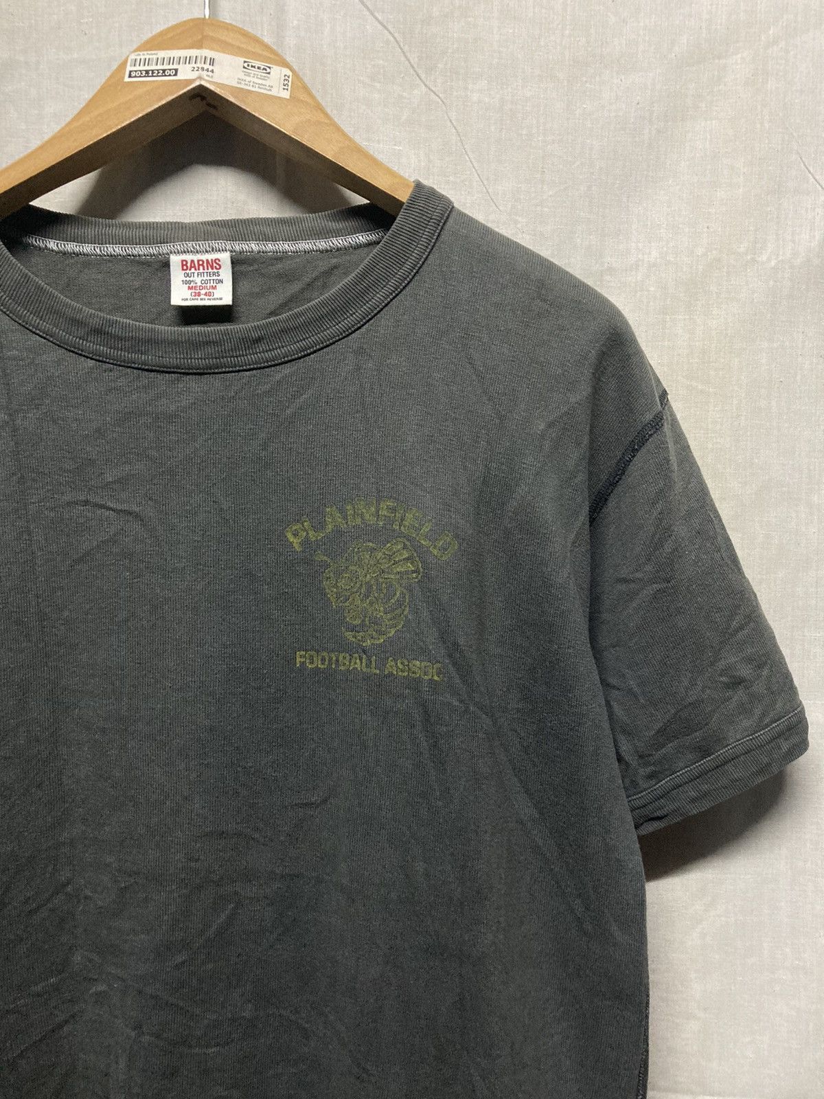 BARNS OUTFITTERS × Japanese Brand × Vintage Vintage Barns Outfitters Plainfield Football Crewneck Size US M / EU 48-50 / 2 - 3 Thumbnail