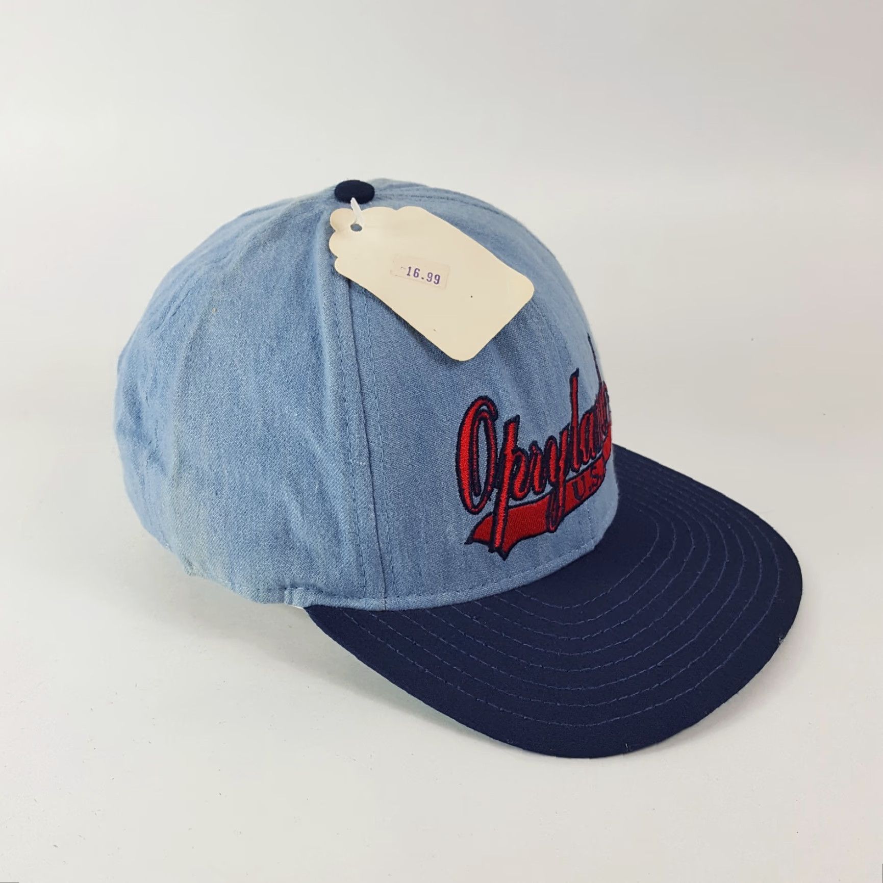 Vintage VINTAGE Classic Sportswear 90s Opryland Snapback Baseball Cap Hat Adjustable One Size Blue Mens Size US M / EU 48-50 / 2 - 4 Thumbnail