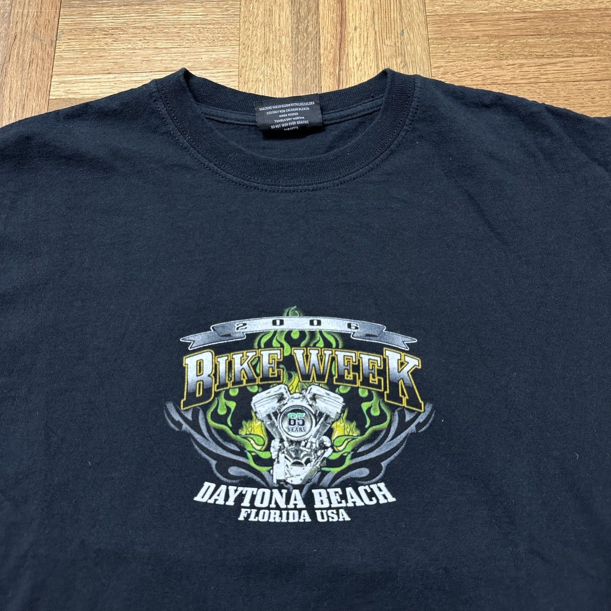 Steve And Barrys Vintage 2006 Bike Week tee Size US M / EU 48-50 / 2 - 4 Thumbnail