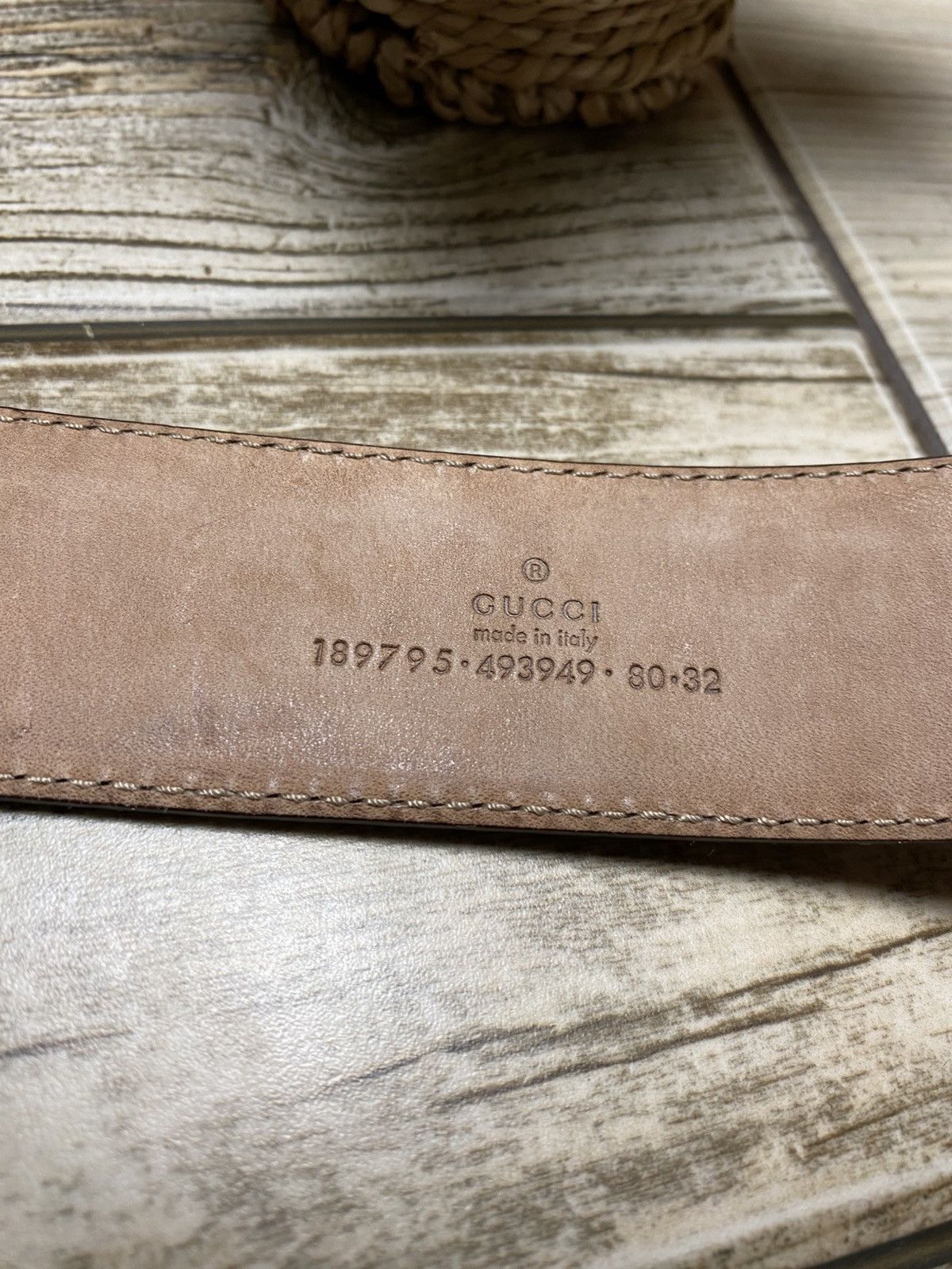 Gucci Gucci belt leather vintage 2000x Size ONE SIZE - 6 Thumbnail