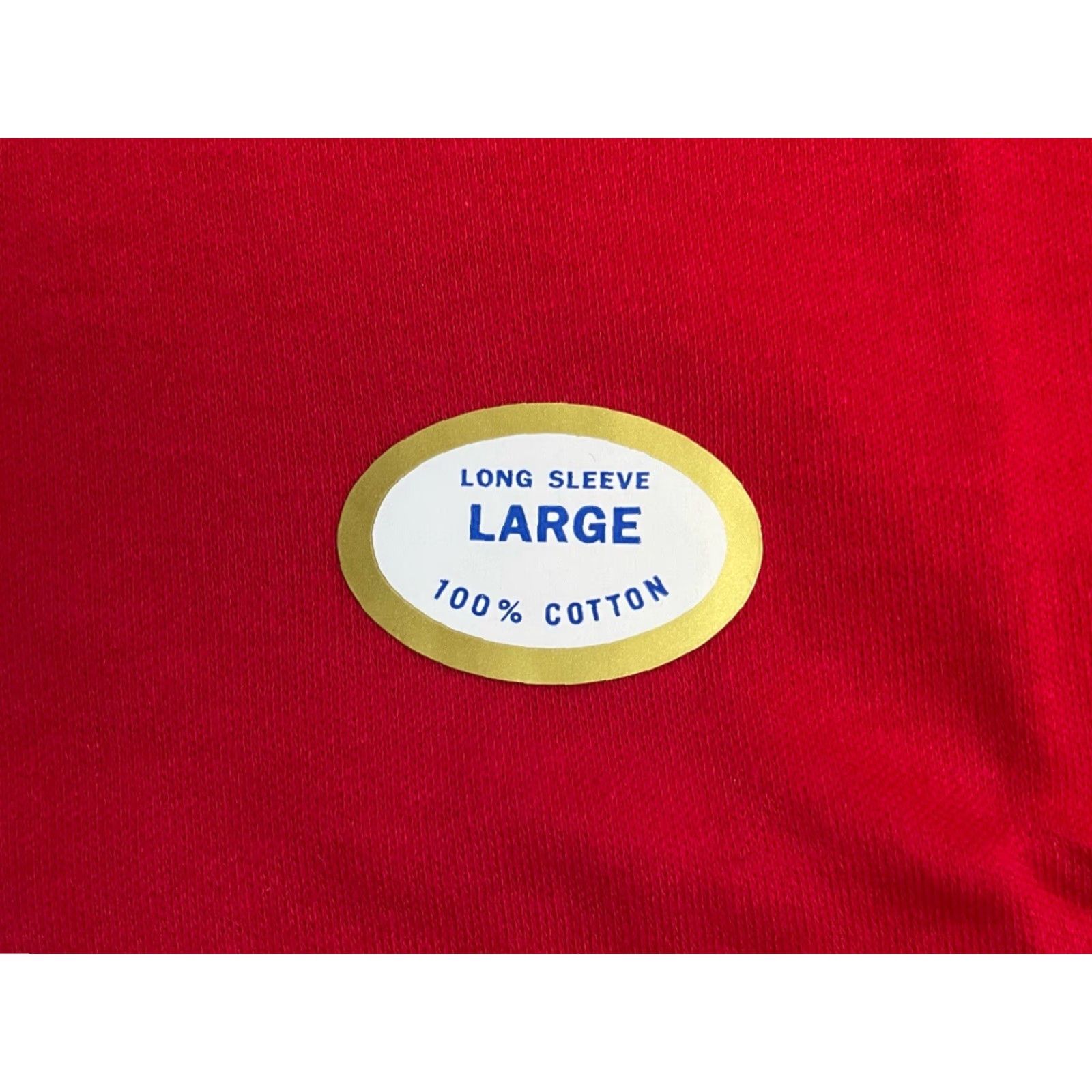 Russell Athletic VINTAGE Russell Athletic Turtleneck Shirt Mens L Red 90s USA Made NOS NWT Cotton Long Sleeve Sweatshirt Size US L / EU 52-54 / 3 - 3 Thumbnail