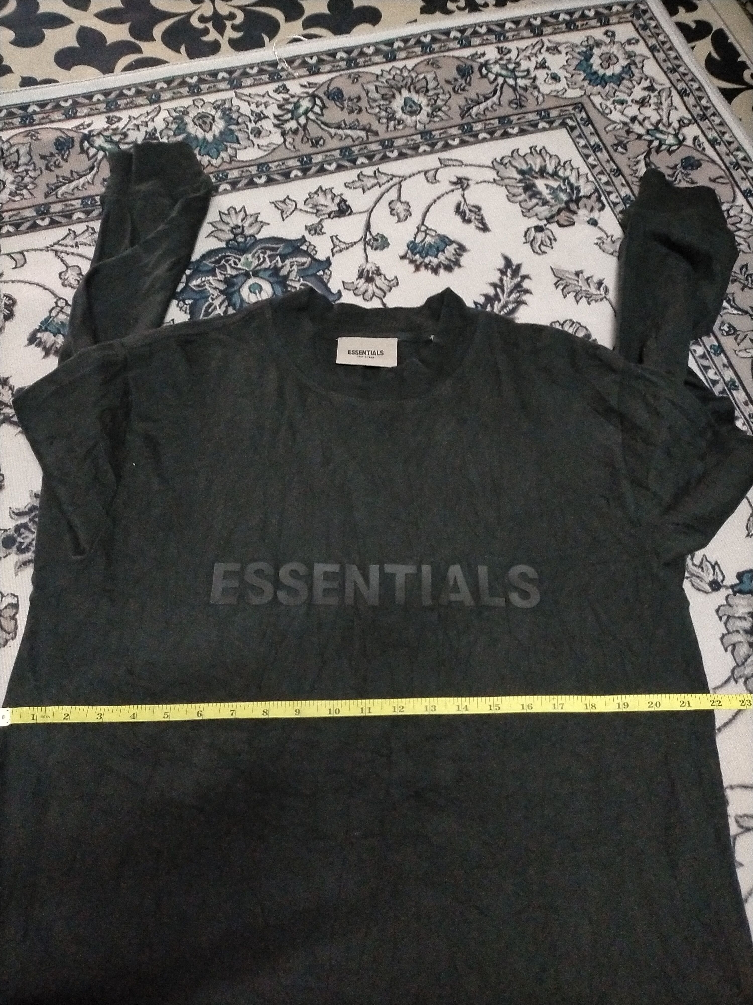 Essentials × Fear of God 🔥Essentials 🔥Fear Of God Silicone Long Sleeve Tshirt Size US S / EU 44-46 / 1 - 8 Thumbnail