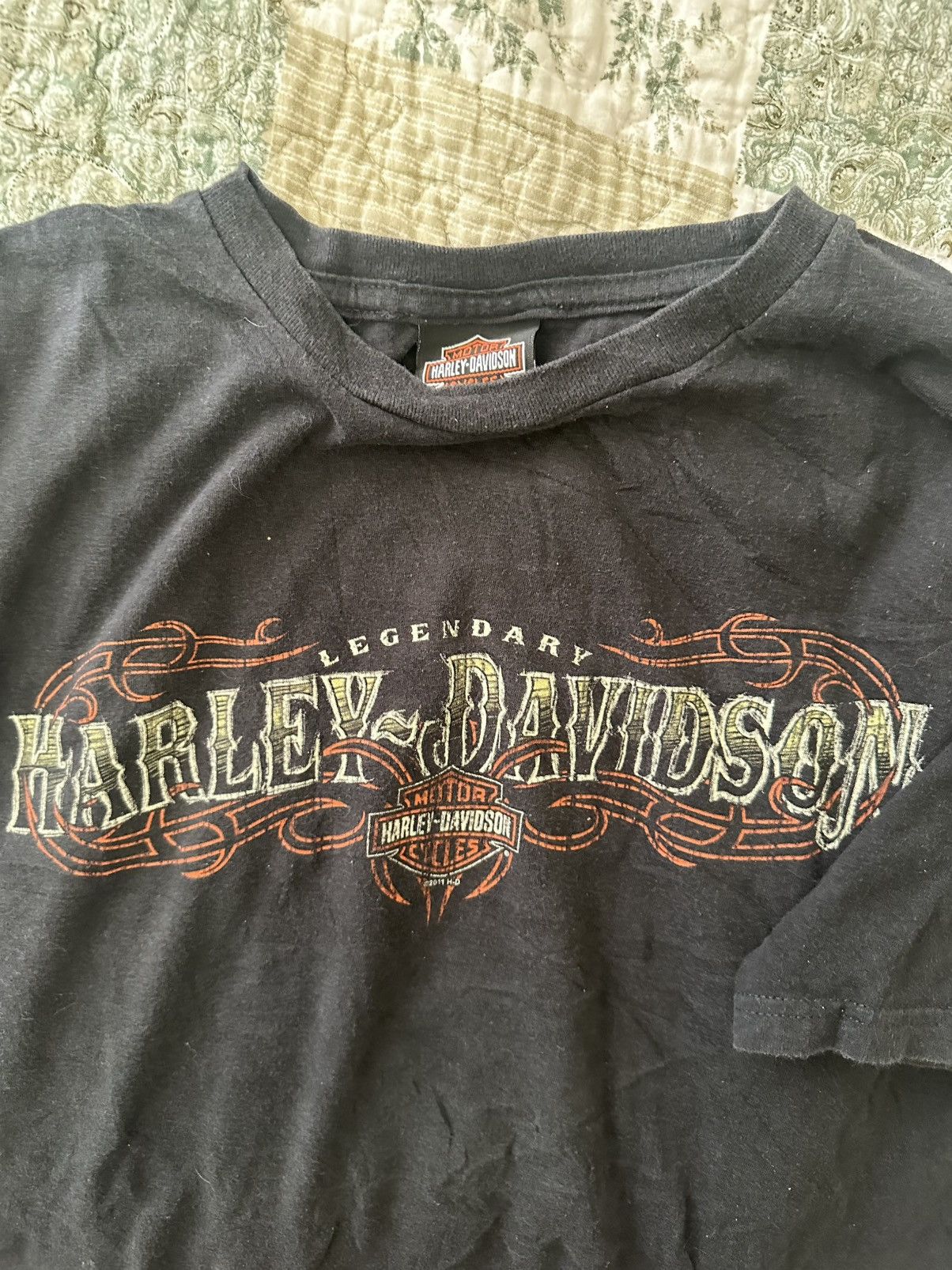 Harley Davidson Vintage Harley Davidson DuBuis Size US L / EU 52-54 / 3 - 3 Thumbnail
