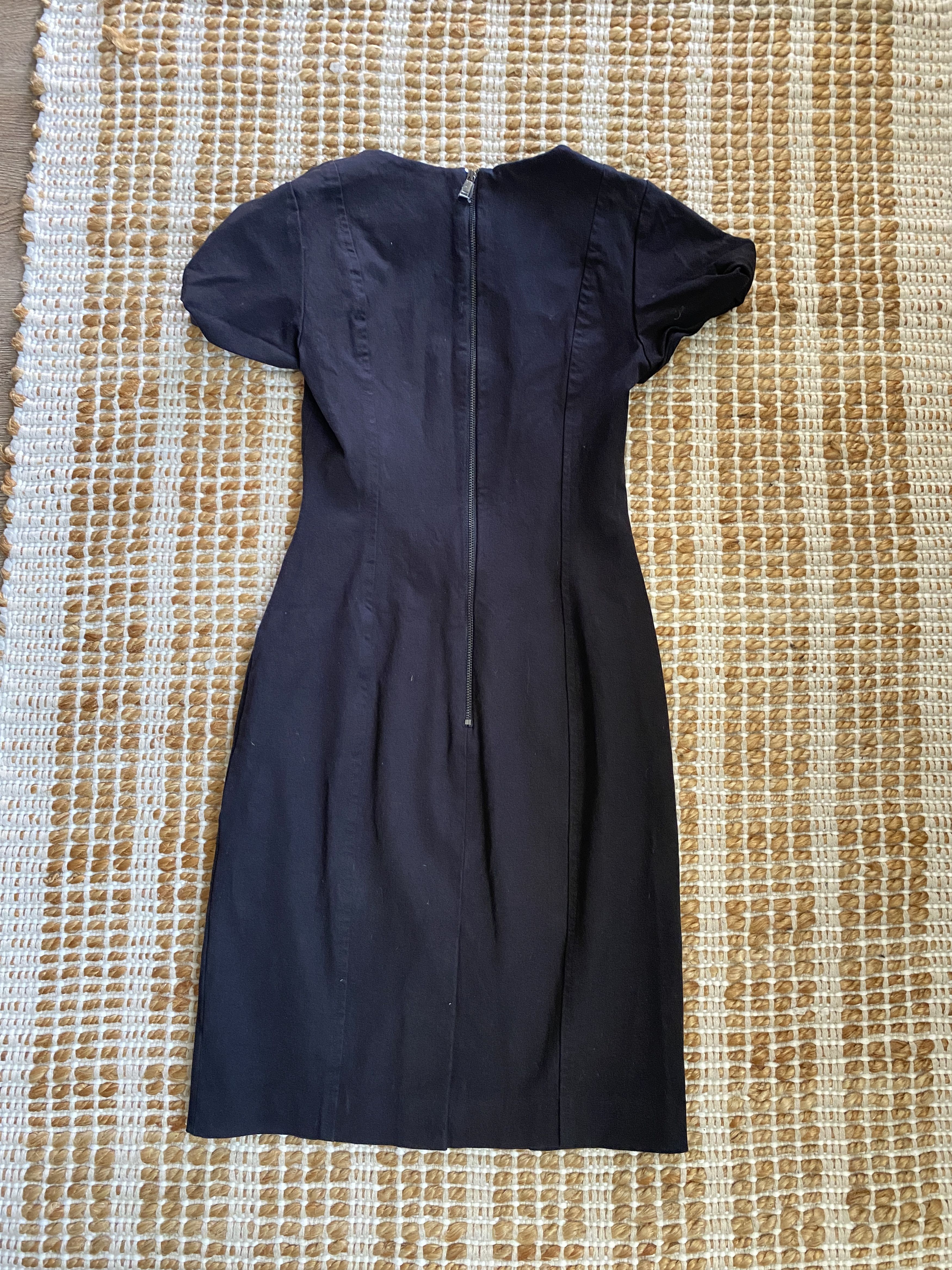 Banana Republic Banana Republic 00 Petite Black Dress – Cap Sleeve LBD Size XXS / US 00 / IT 34 - 8 Thumbnail