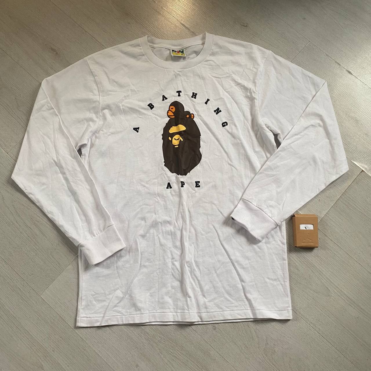 Bape long sleeve a bathing ape Size US XL / EU 56 / 4 - 2 Thumbnail