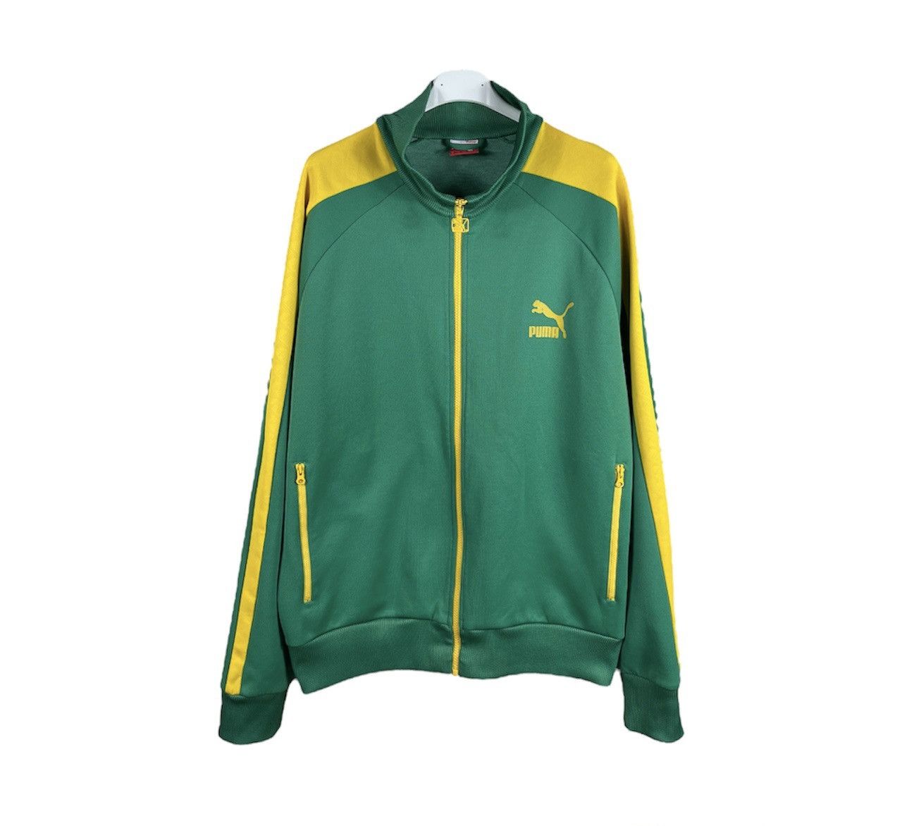 Vintage Puma y2k zip track hoodie sweatshirt retro brasil - Main Image