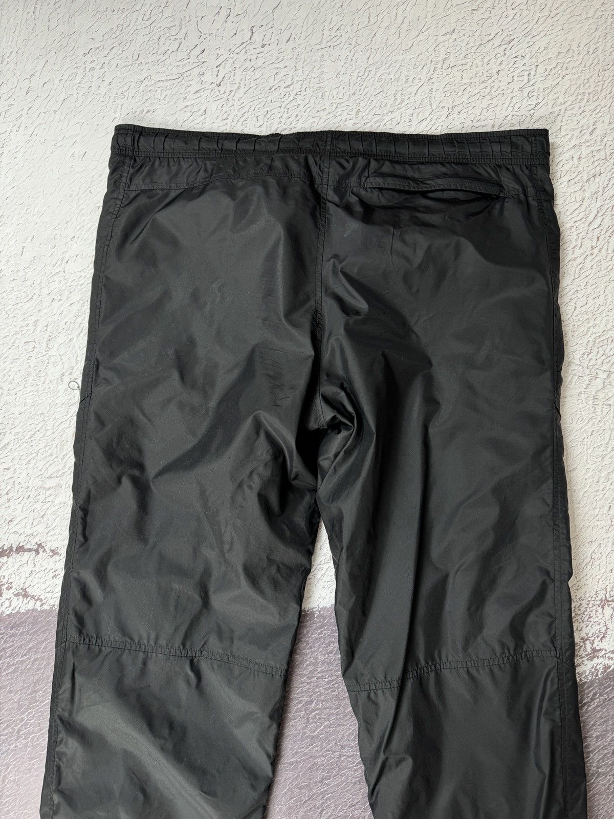 Nike Nike vintage Y2K double swoosh black nylon tightening pants Size US 38 / EU 54 - 18 Thumbnail