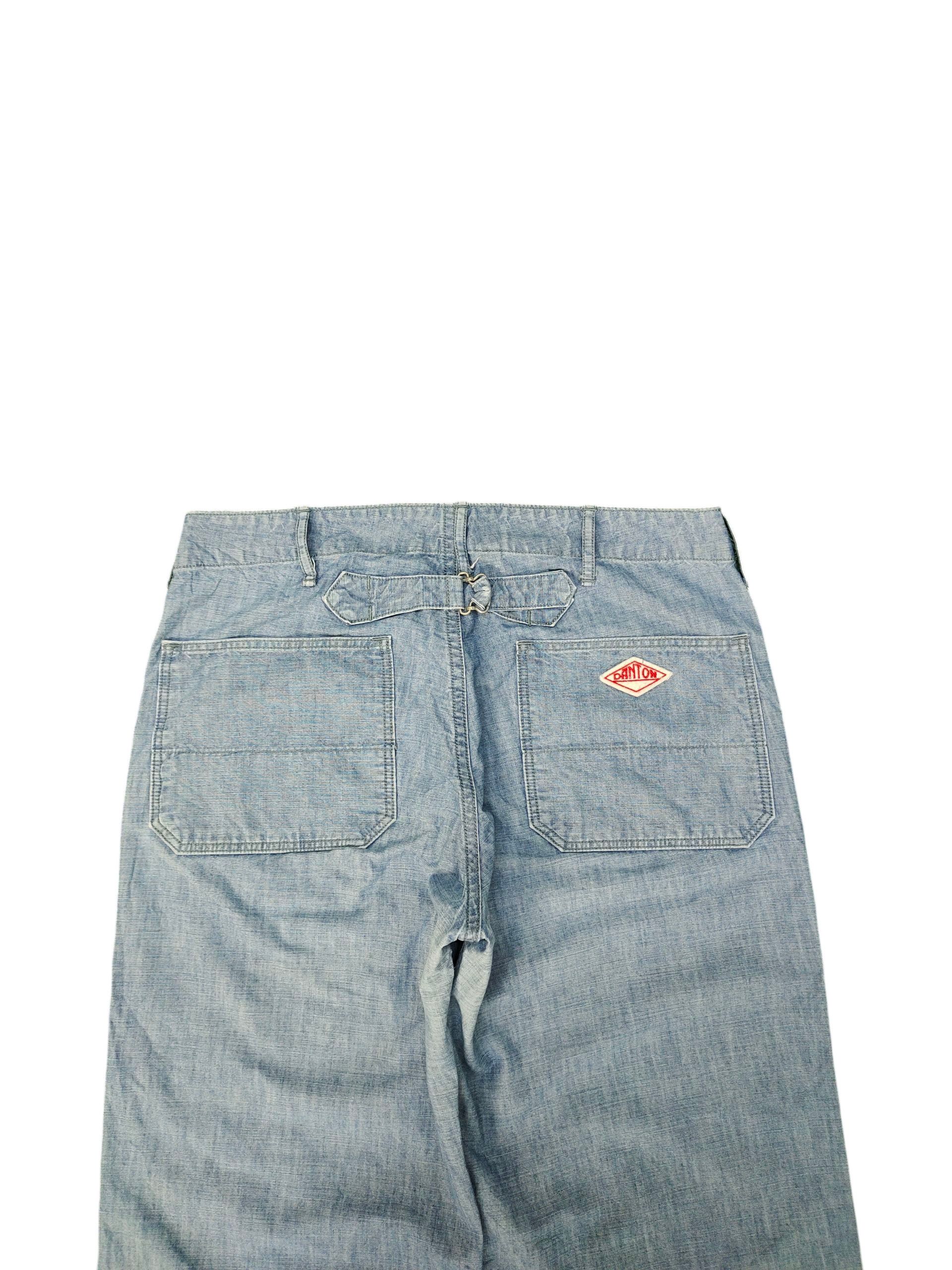 Danton Loose Pants Danton Buckle Back Fatigue Wide Leg Size US 32 / EU 48 - 9 Thumbnail