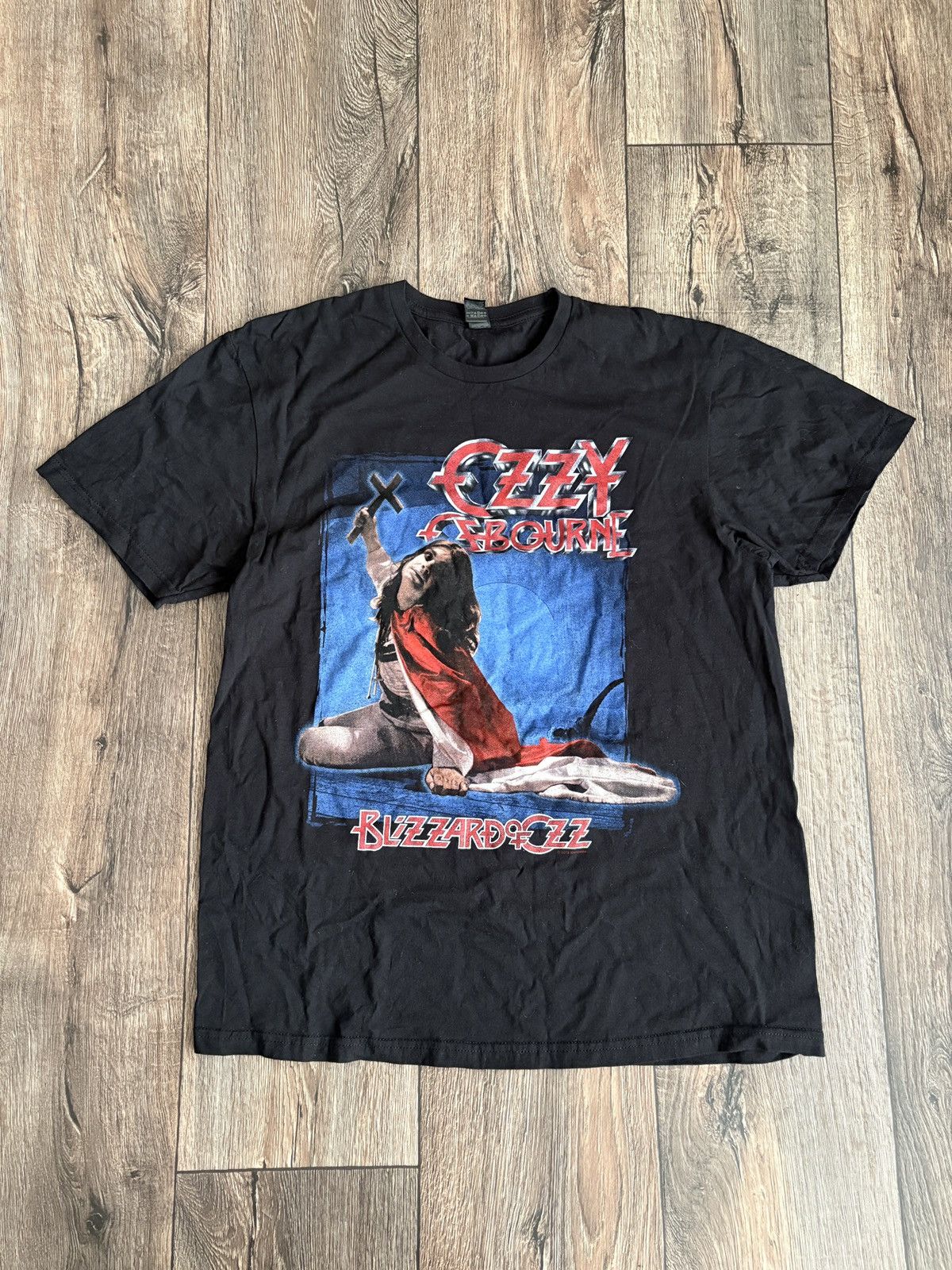 Ozzy Osbourne Blizzard of Ozz Album T Shirt Ozzy Osbourne Size L Men’s Size US L / EU 52-54 / 3 - 1 Thumbnail