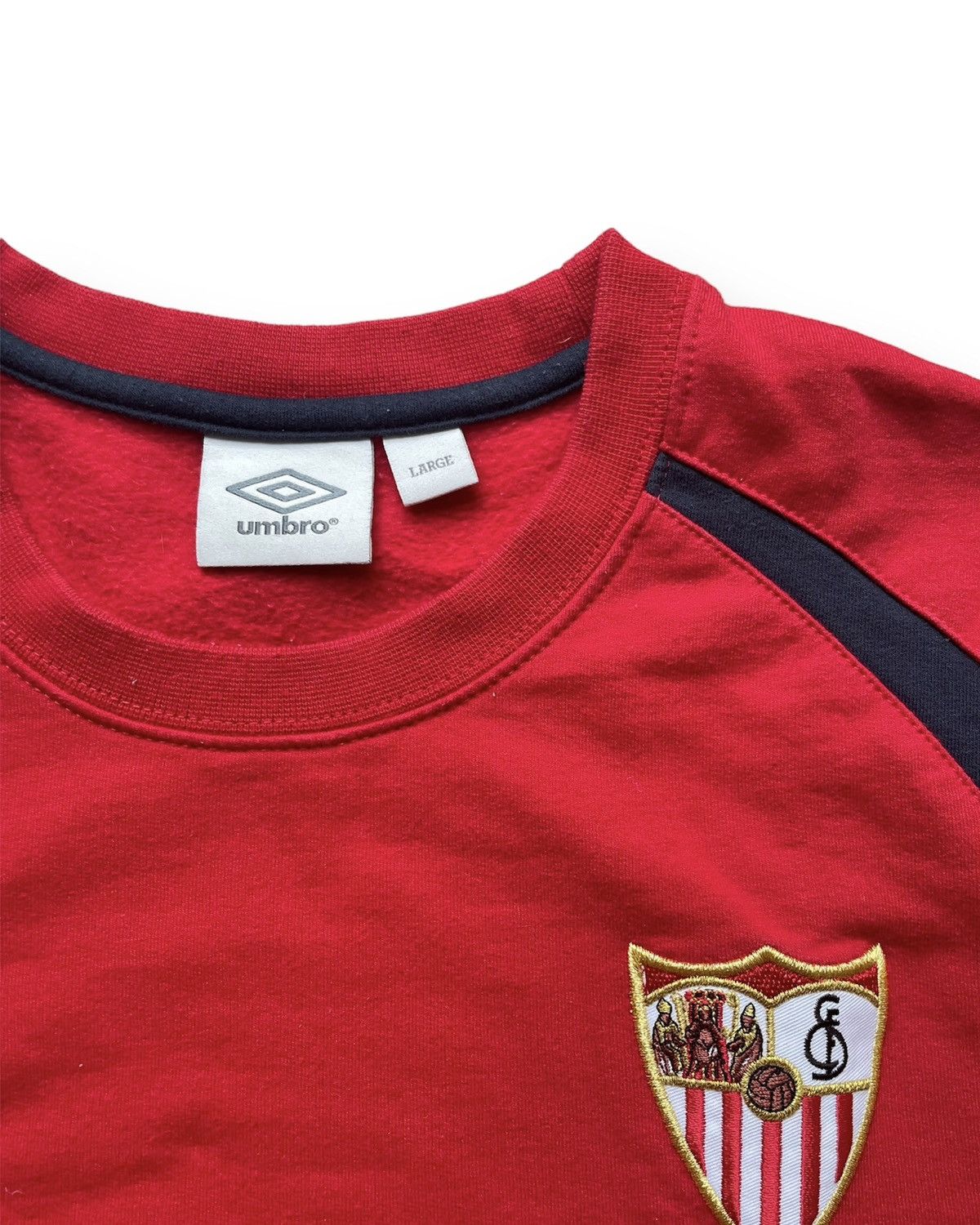 Umbro × Vintage Vintage Sevilla Football Club Umbro Sweatshirt Size US L / EU 52-54 / 3 - 5 Thumbnail