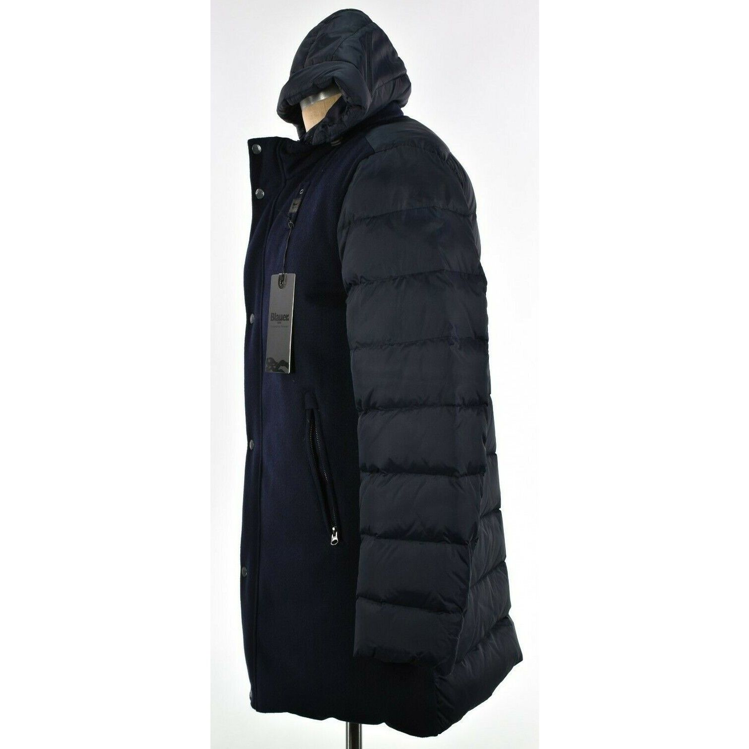 Other Blauer Jacket Size L US In Blue Wool Blend Size US L / EU 52-54 / 3 - 4 Thumbnail