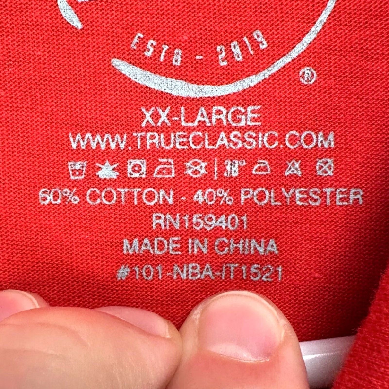 Vintage True Classic Polo Golfing Shirt 2XL Men Red Short Sleeve Rugby Outdoor Breathable Comfort Shirt Size US XXL / EU 58 / 5 - 5 Thumbnail